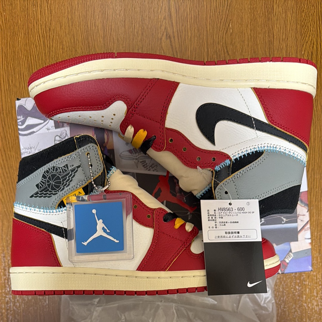 UNION × Nike Air Jordan 1 Retro High OG "Chicago/Shadow"