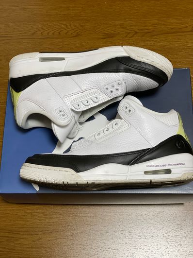 Fragment × Nike Air Jordan 3 "White/Black"
