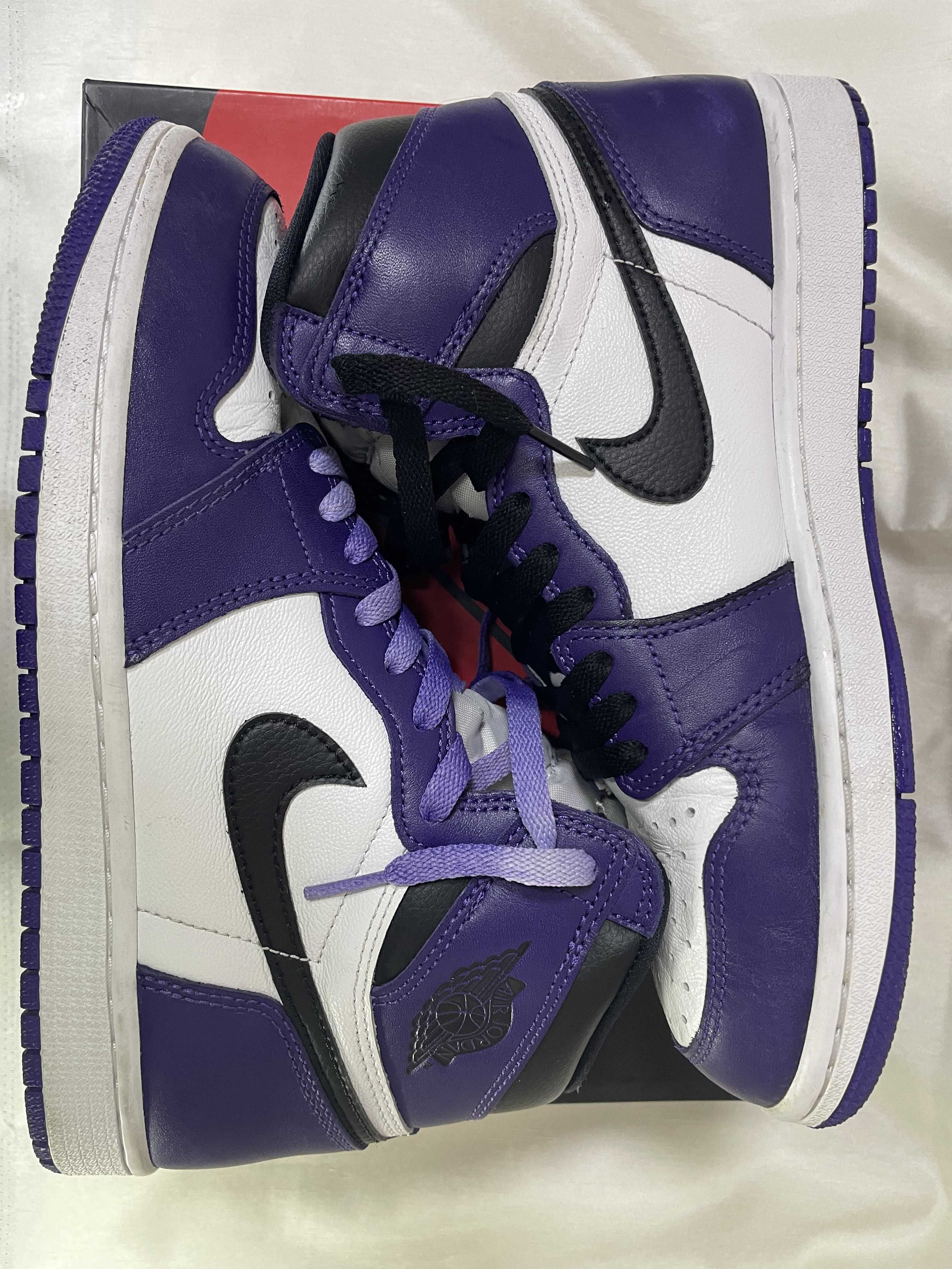 Nike Air Jordan 1 Retro High OG "Court Purple White/Black" (2020)