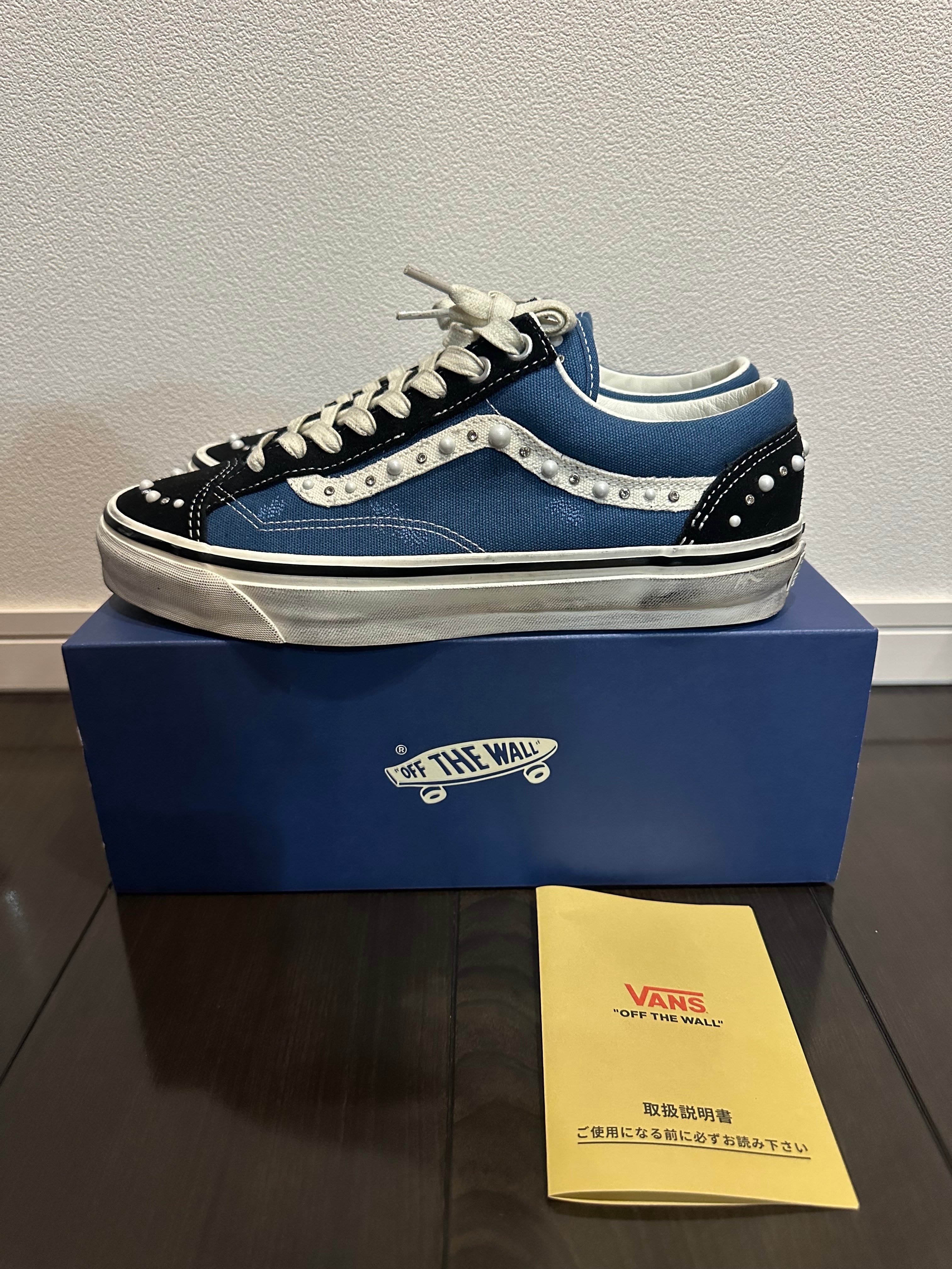 Vans Premium Old Skool 36 Pearlized "Black/Navy"
