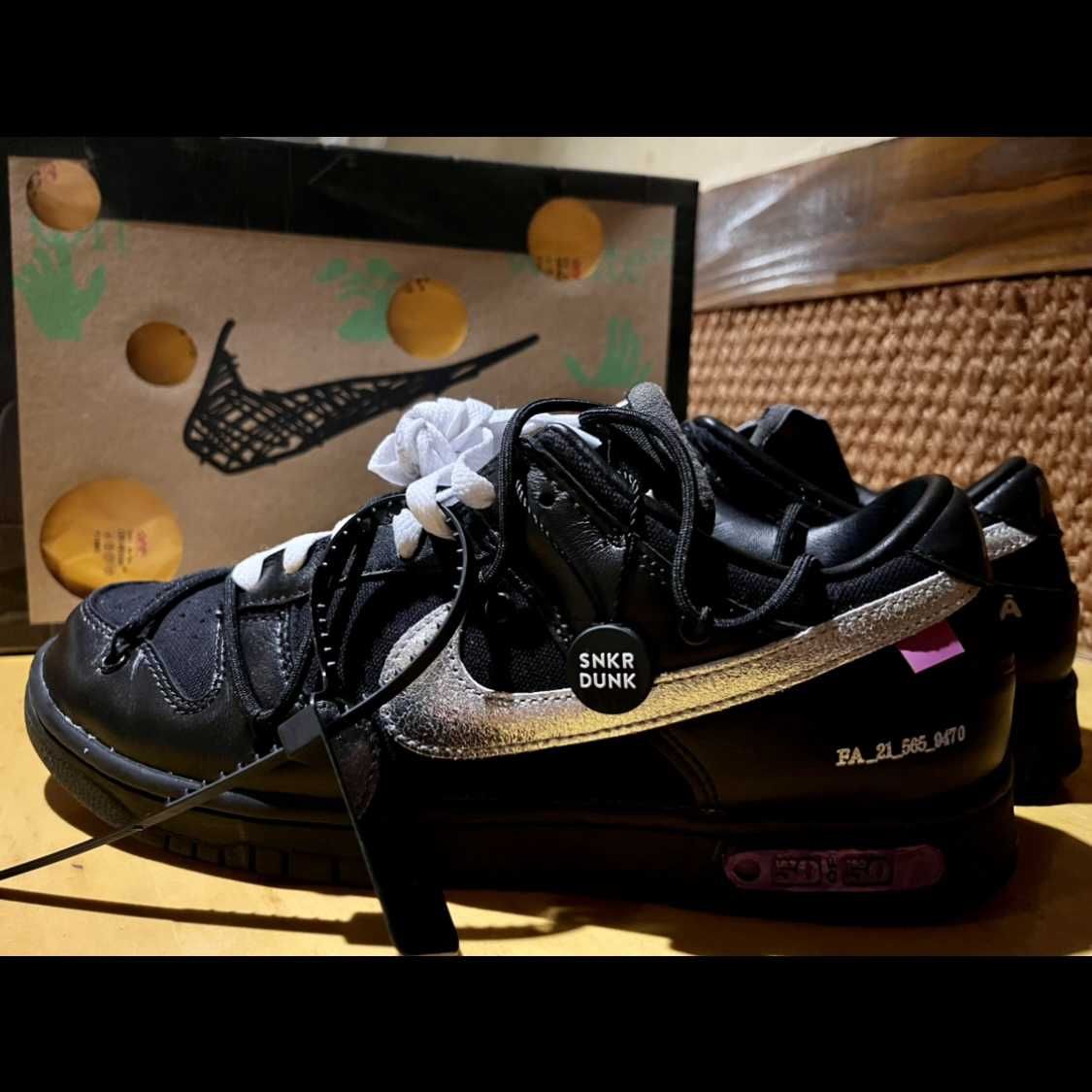 Off-White × Nike Dunk Low 1 of 50 "Lot.50"