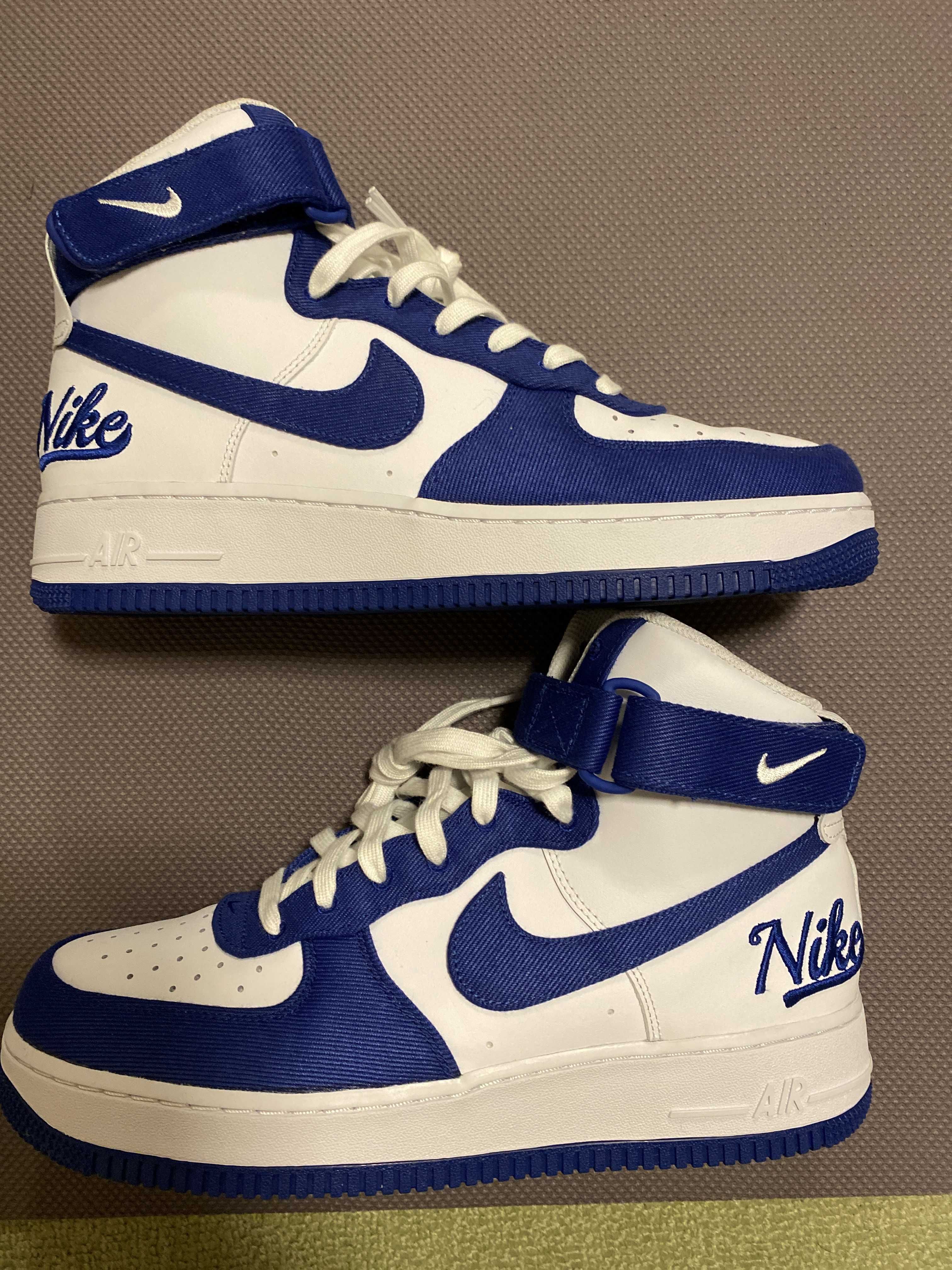 Nike Air Force 1 High EMB "Dodgers"