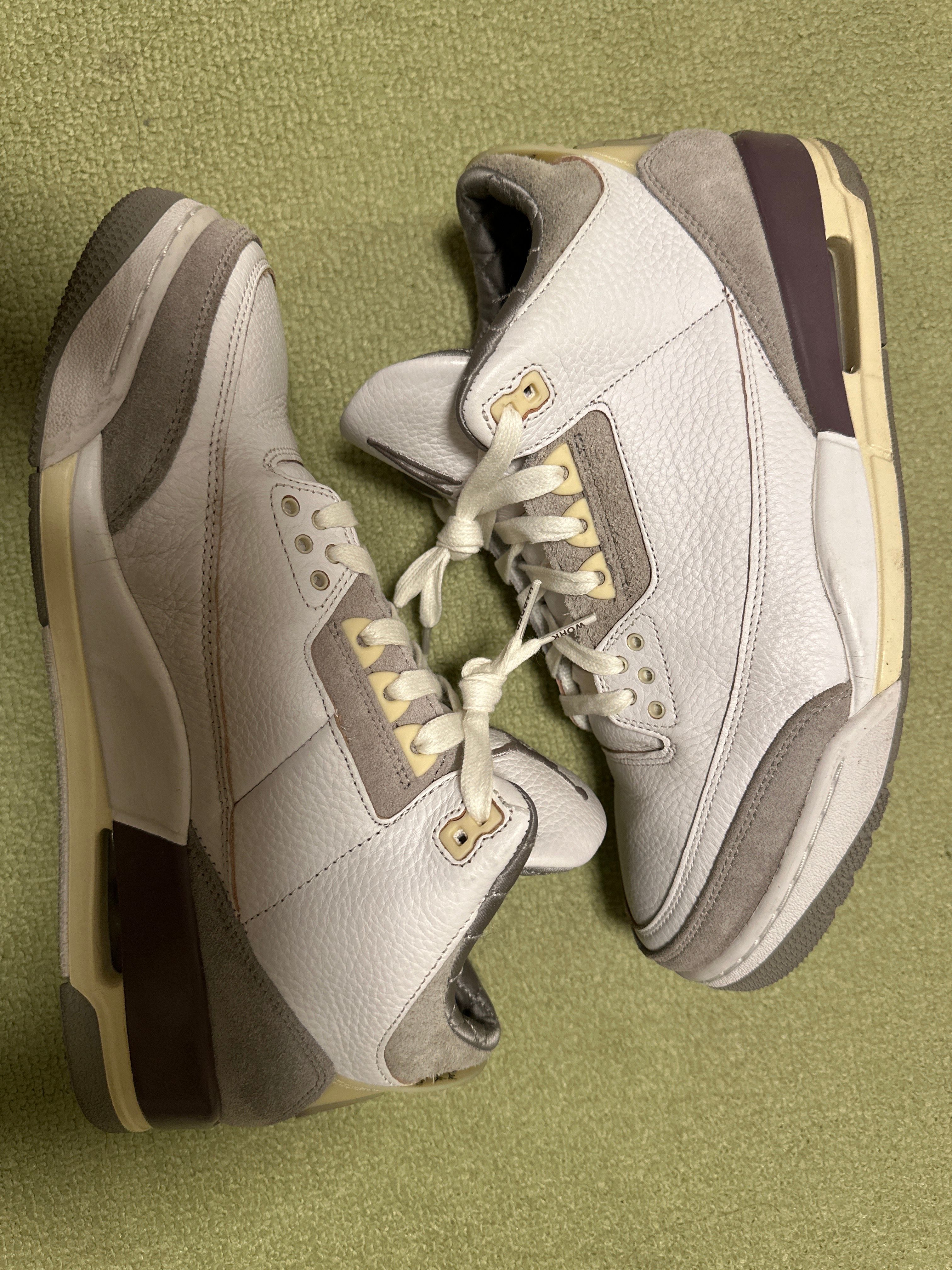 A Ma Maniere × Nike Women's Air Jordan 3 Retro SP "White/Medium Grey Violet Ore"
