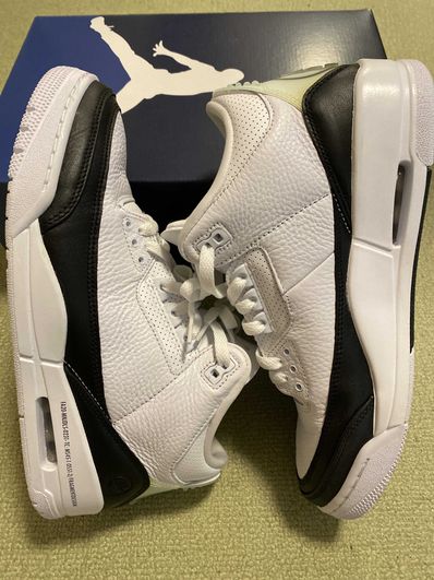 Fragment × Nike Air Jordan 3 "White/Black"