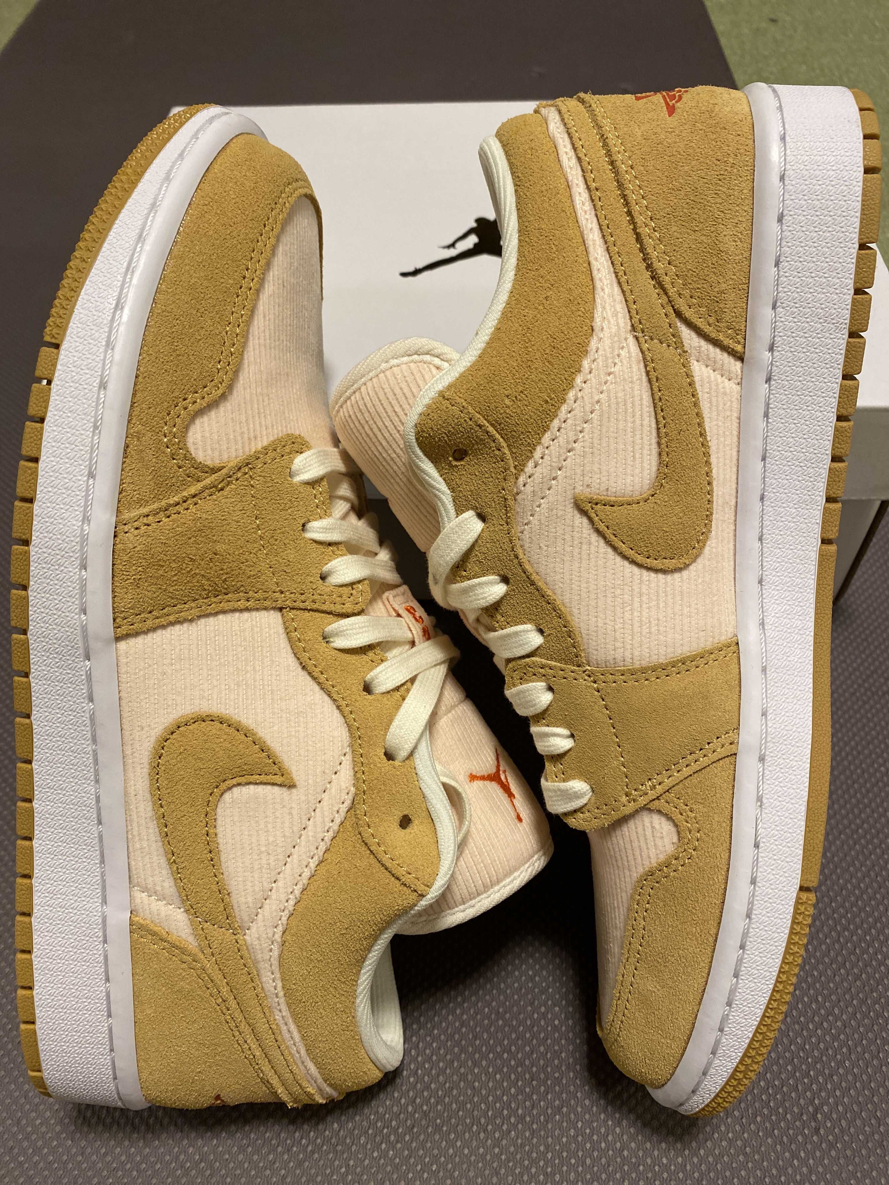 Nike Women's Air Jordan 1 Low "Corduroy And Suede"
