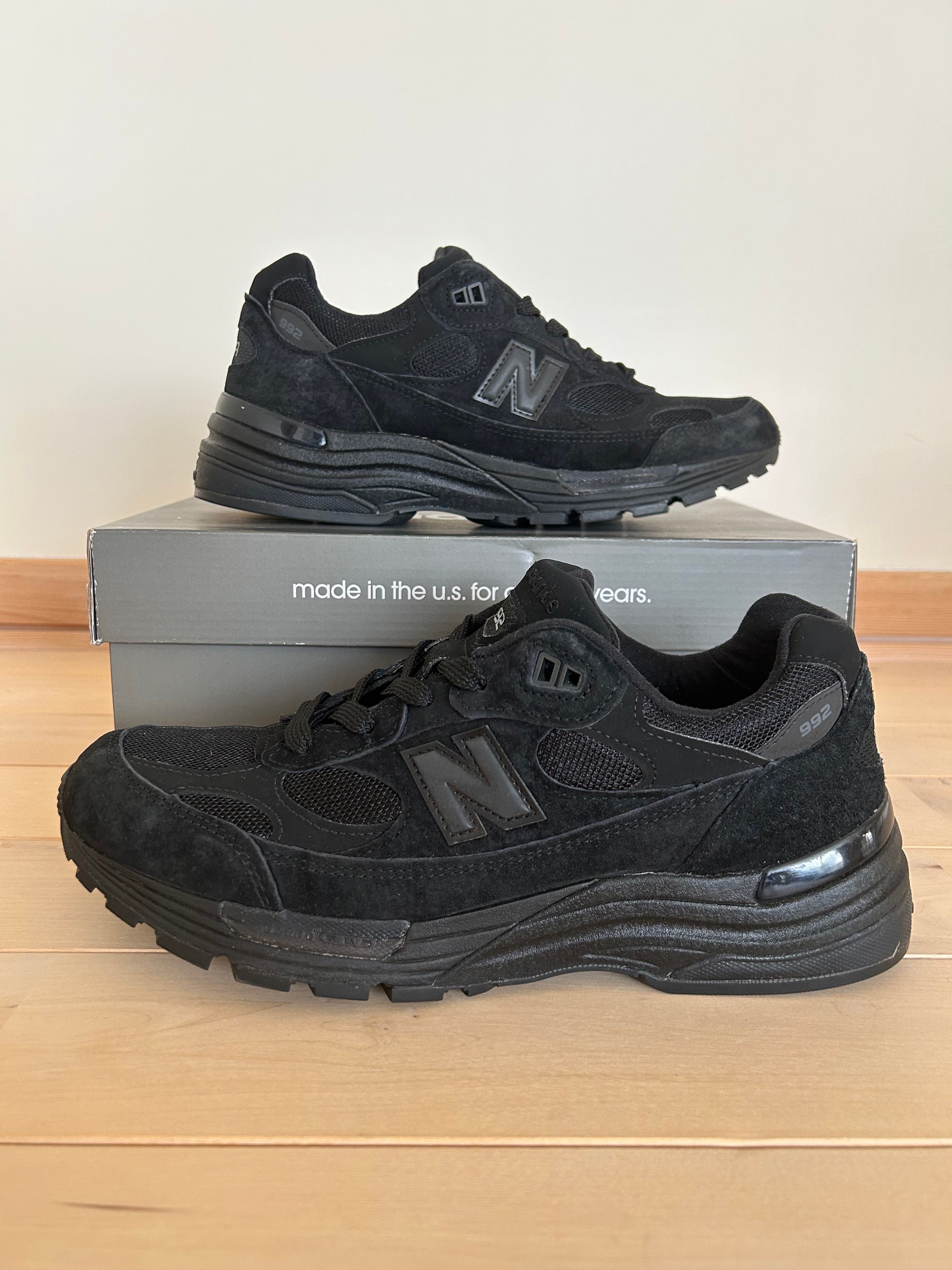 New Balance 992 "Triple Black"