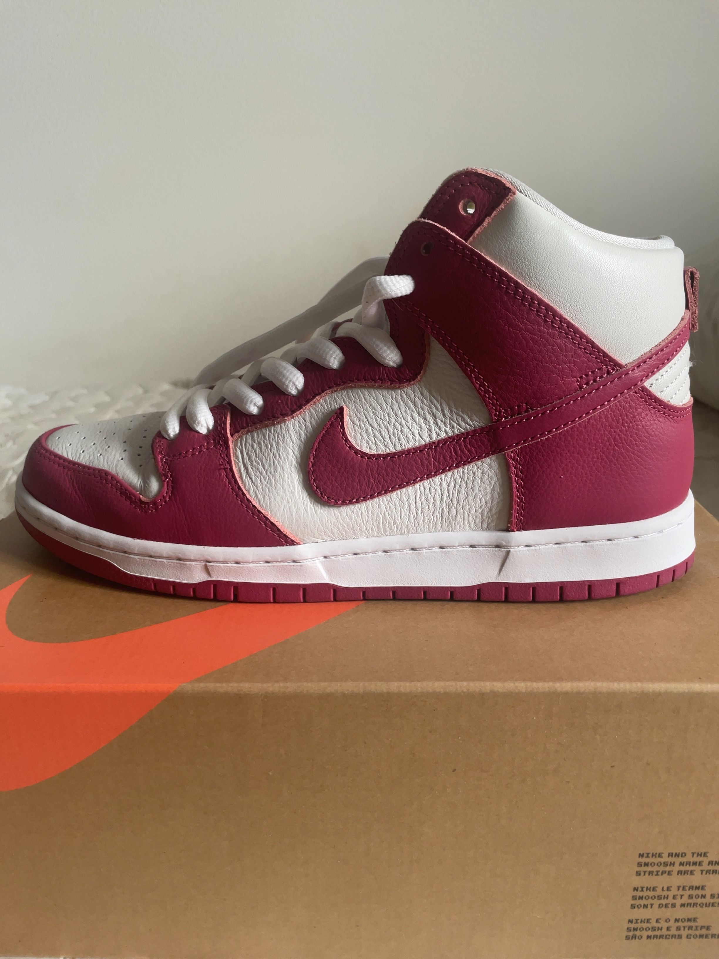 Nike SB Dunk High Pro Orange Label "Sweet Beet"
