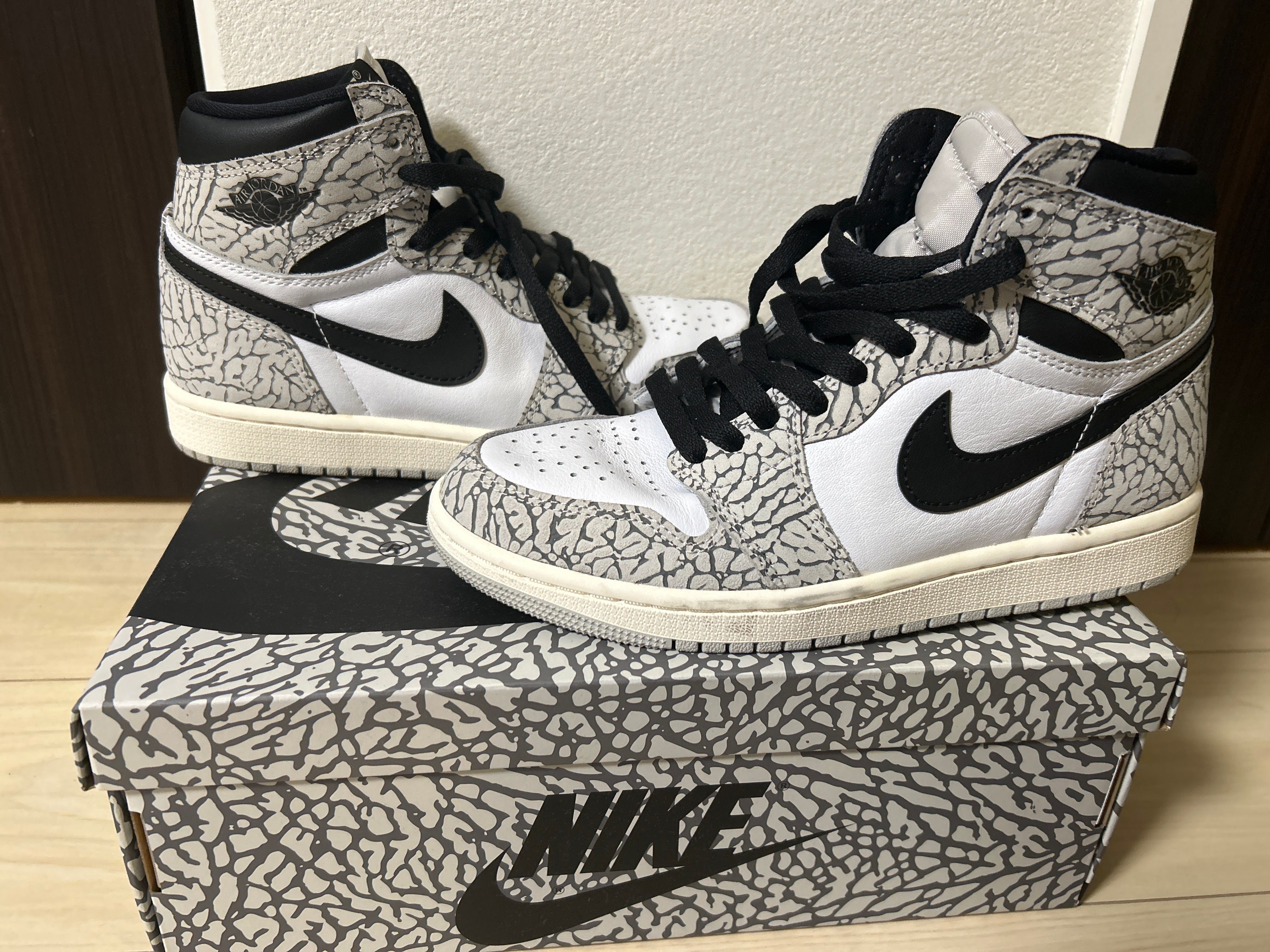 Nike Air Jordan 1 High OG "White Cement/Safari"