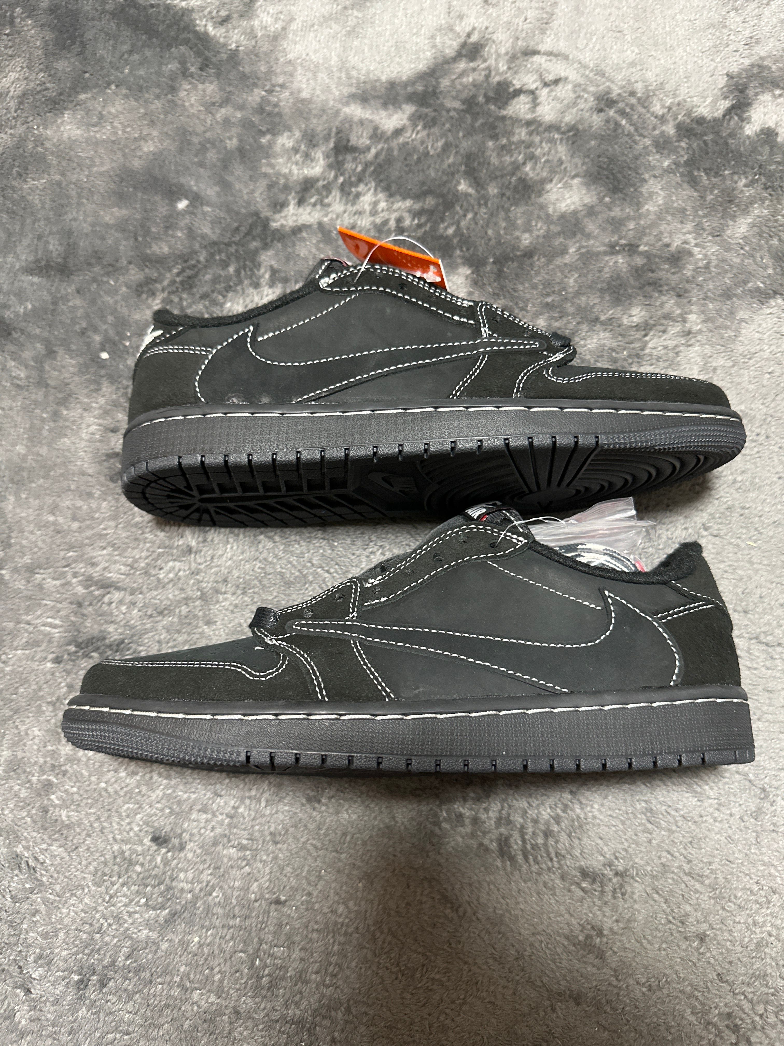 Travis Scott × Nike Air Jordan 1 Low OG SP "Black Phantom"