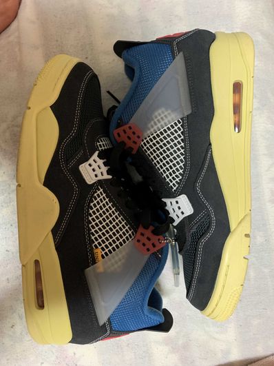 UNION × Nike Air Jordan 4 "Off Noir"