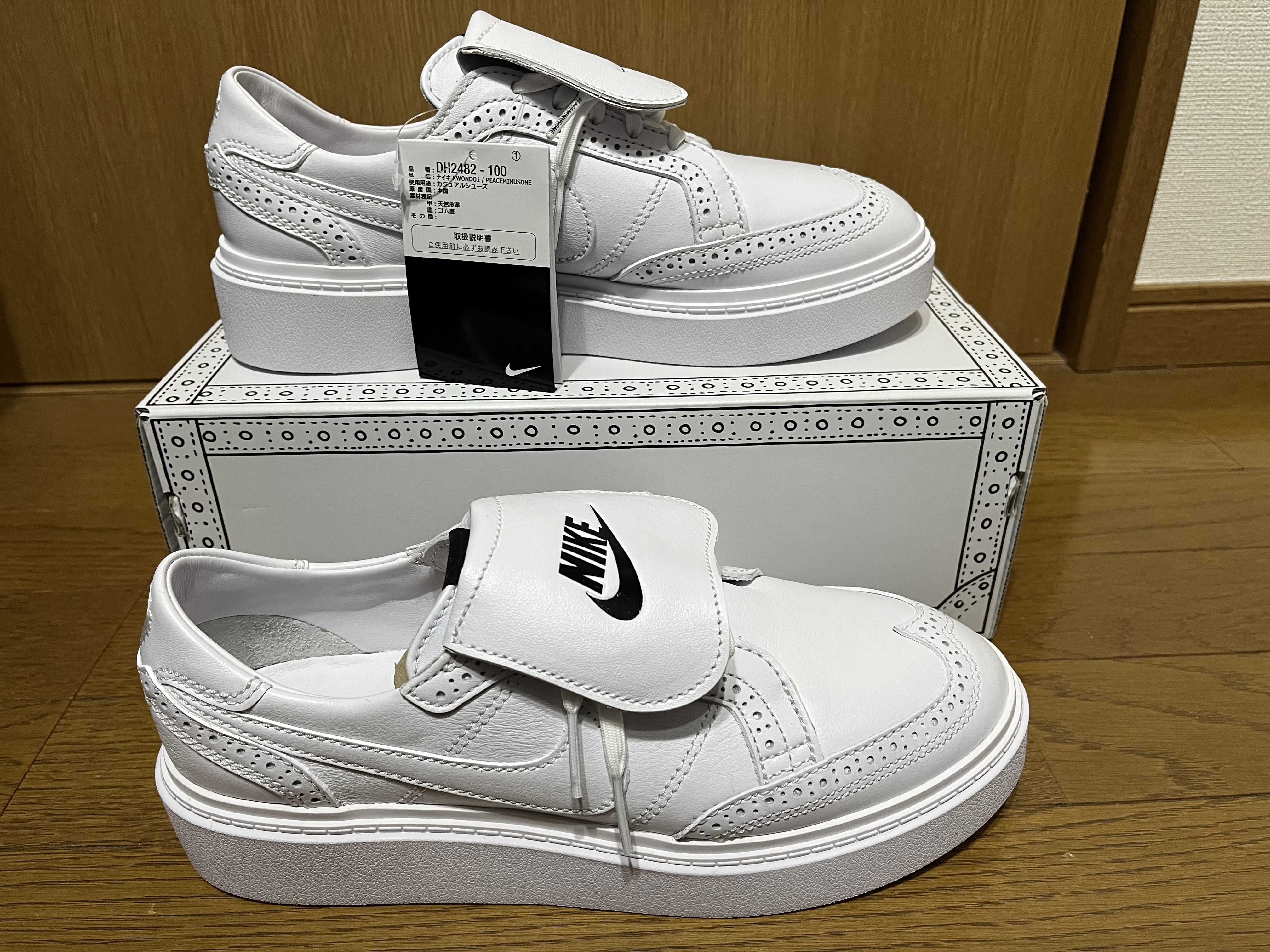 PEACEMINUSONE × Nike Kwondo1 "White" / G-DRAGON