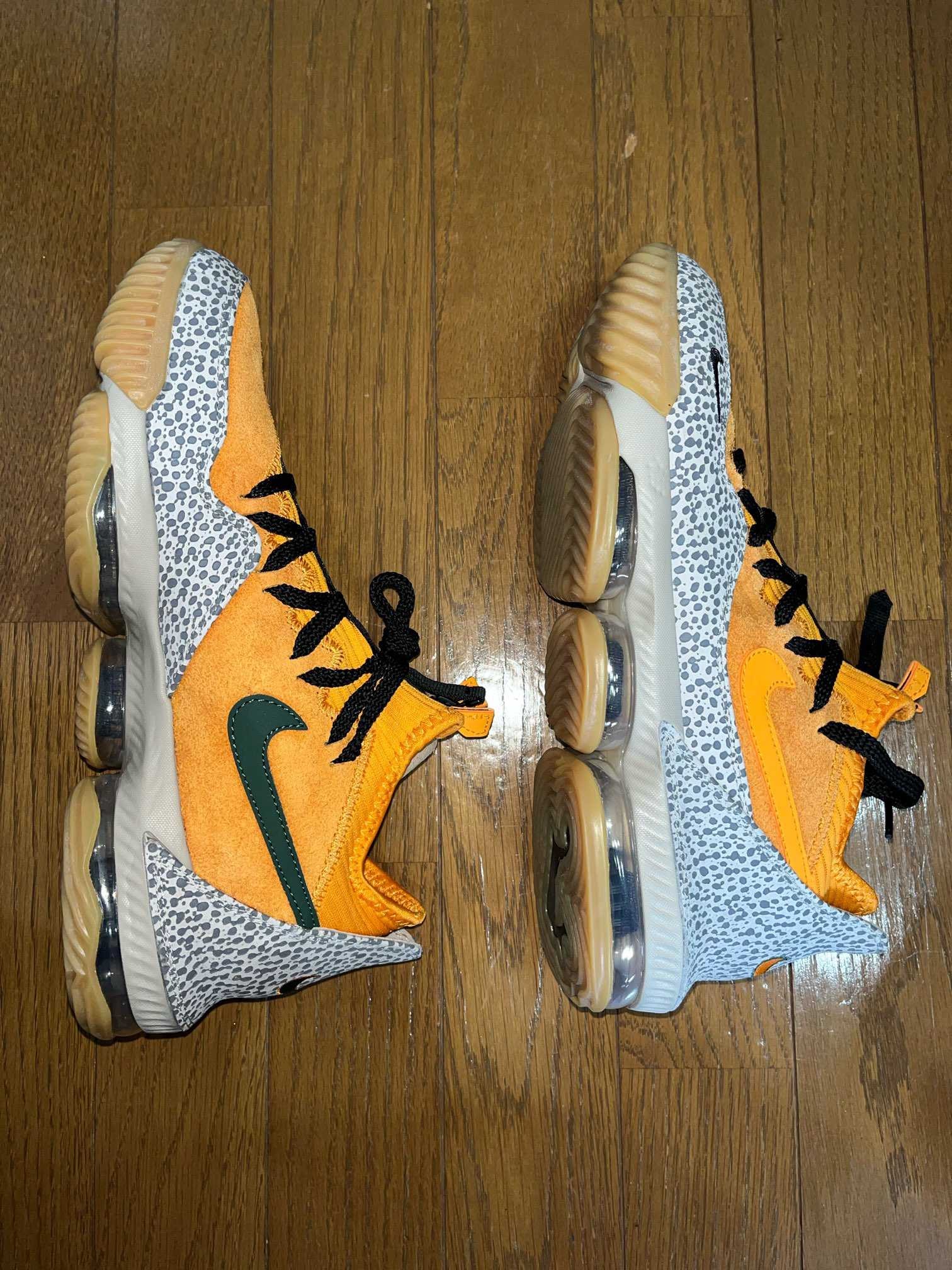 atmos × Nike LeBron 16 Low "Safari" (CD9471-800/CI3358-800)