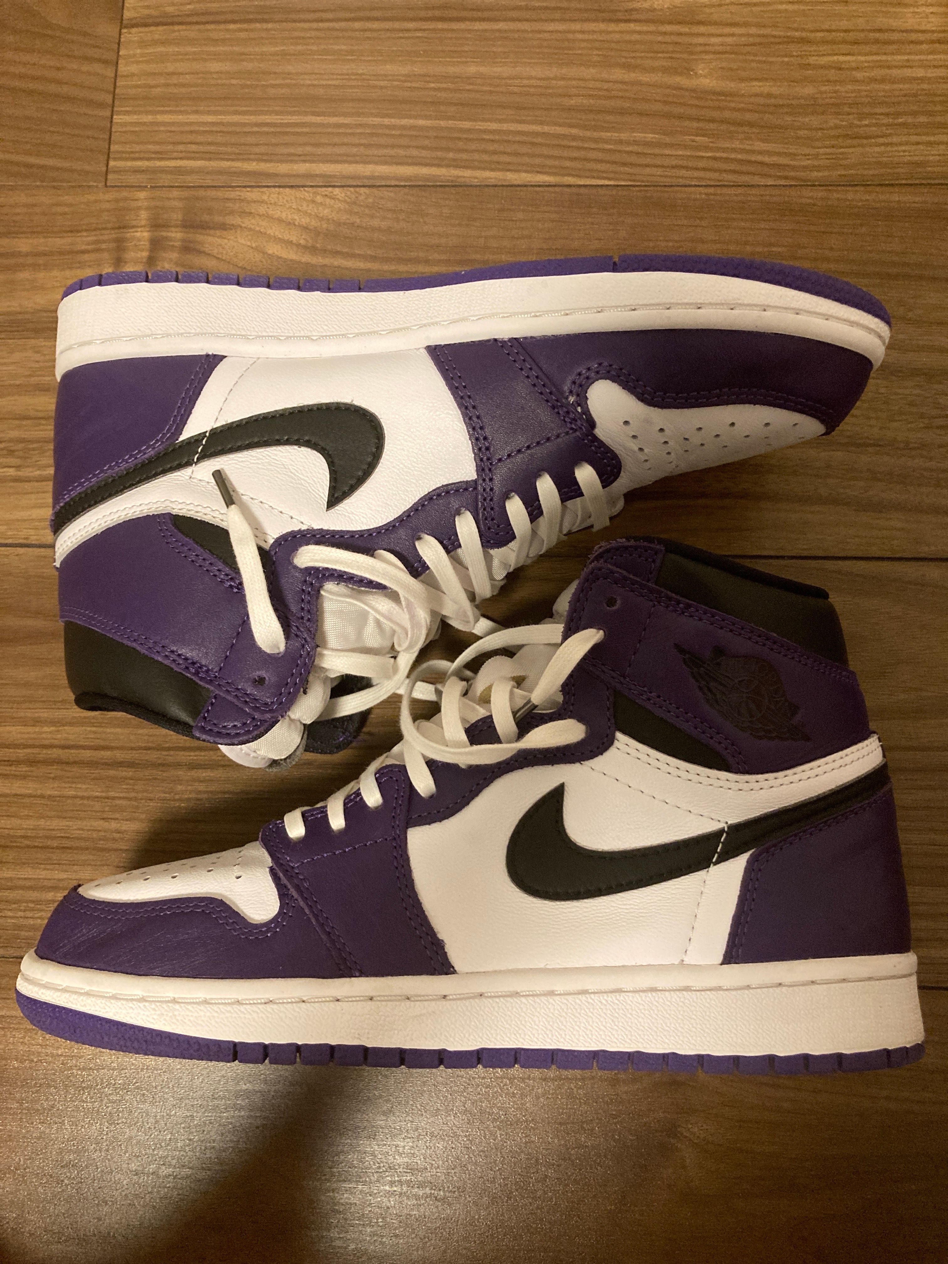 Nike Air Jordan 1 Retro High OG "Court Purple White/Black" (2020)