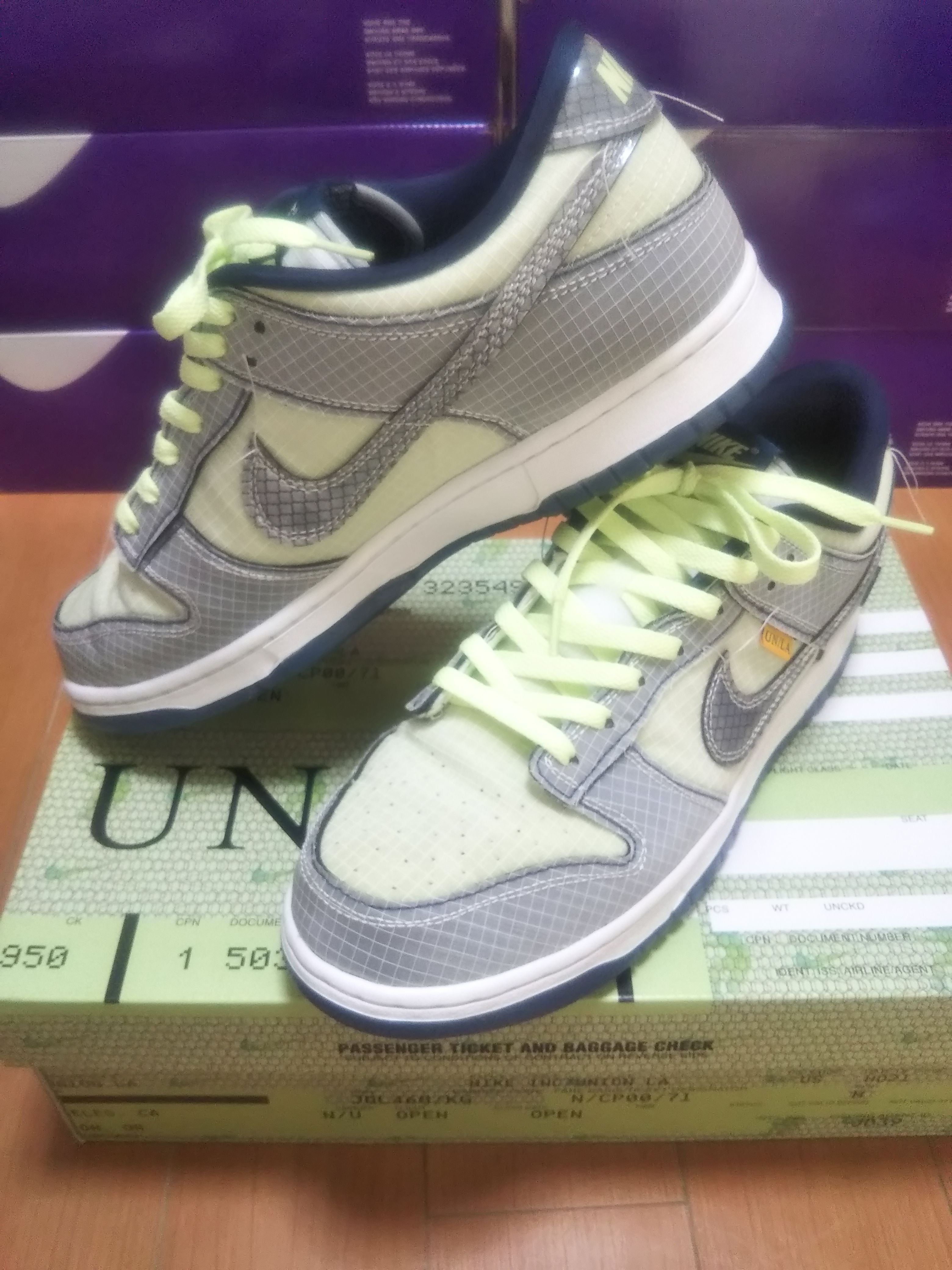UNION × Nike Dunk Low "Pistachio"