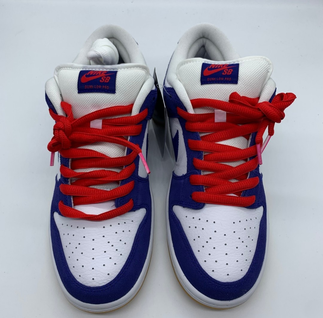 Nike SB Dunk Low "Los Angeles Dodgers/Deep Royal Blue"