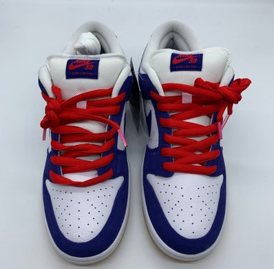 Nike SB Dunk Low "Los Angeles Dodgers/Deep Royal Blue"