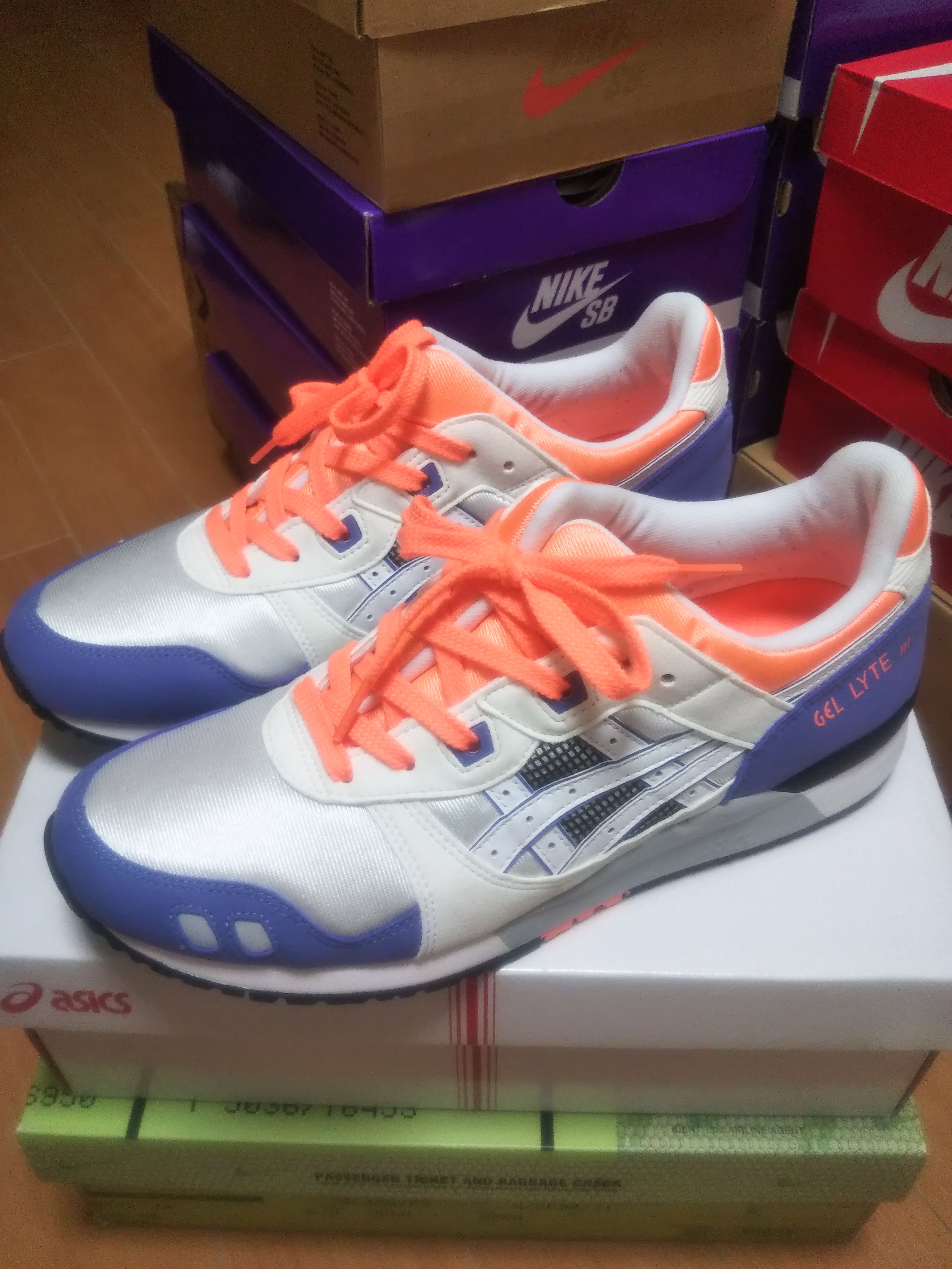 Asics Gel-Lyte III OG "Orange Purple"