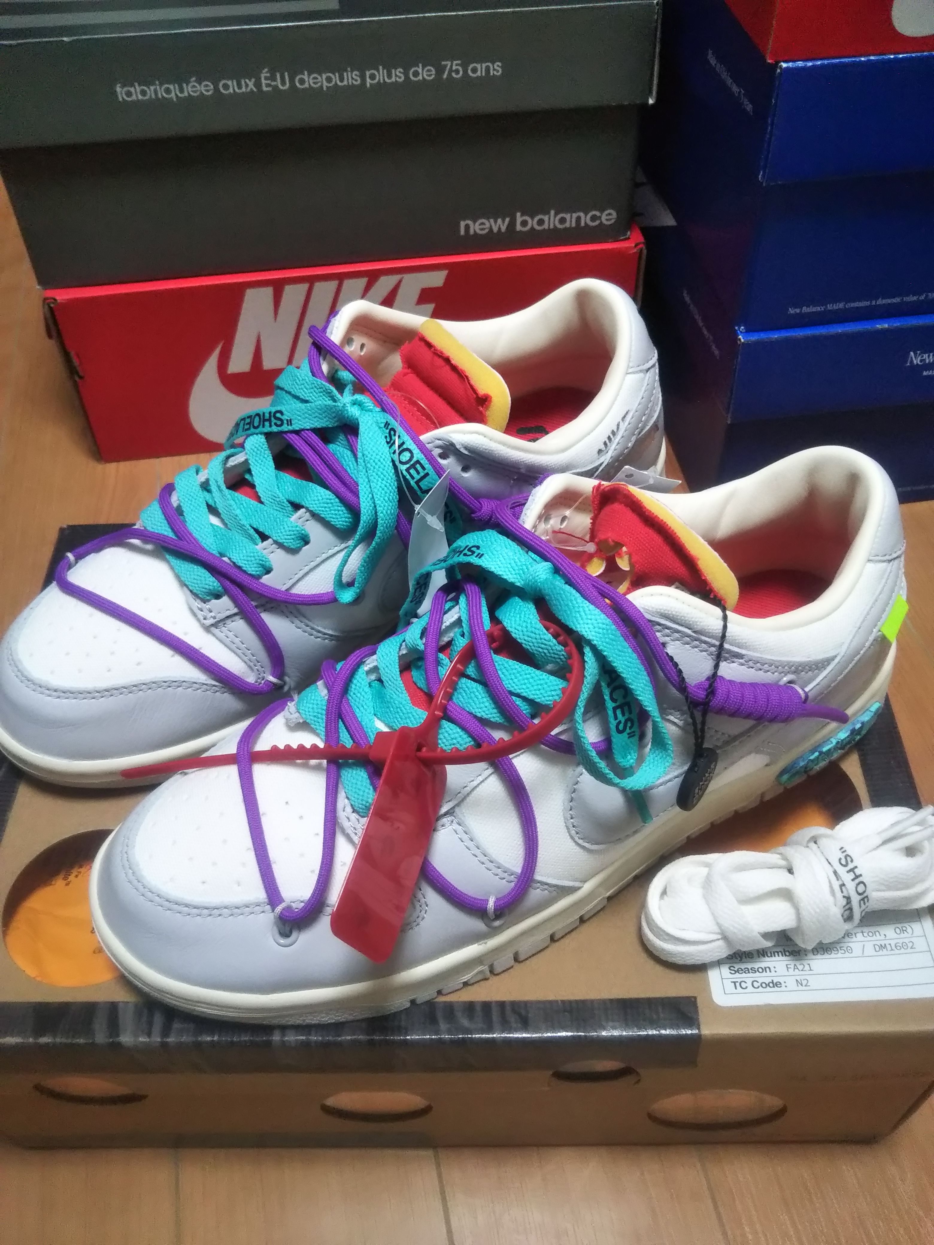 Off-White × Nike Dunk Low 1 of 50 "Lot.45"