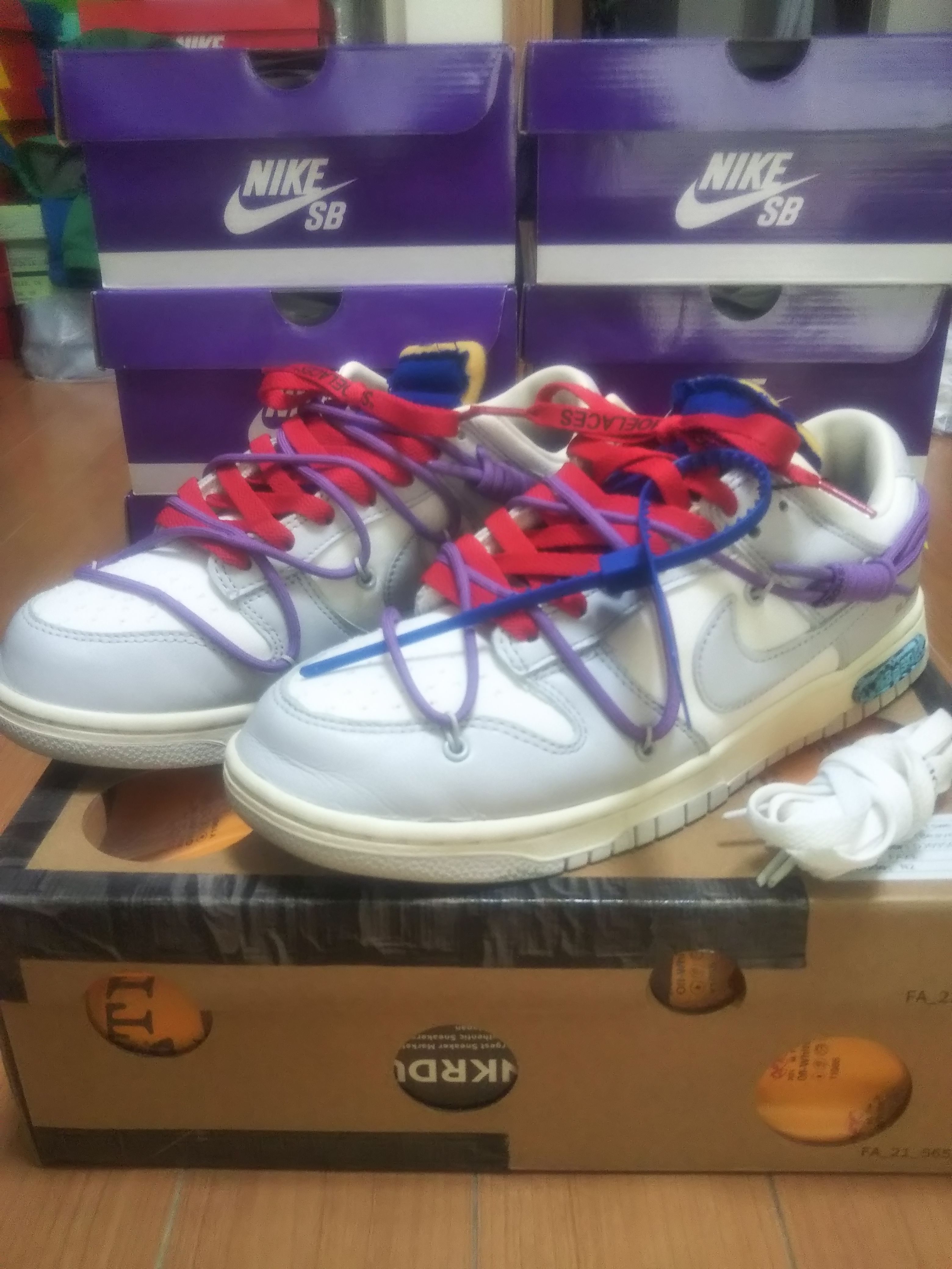 Off-White × Nike Dunk Low 1 of 50 "Lot.48" 