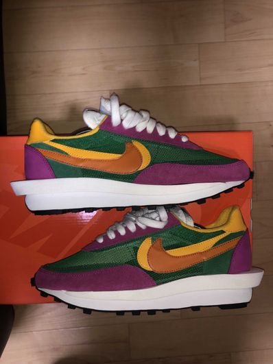 sacai × NIKE LDV WAFFLE "PINE GREEN"