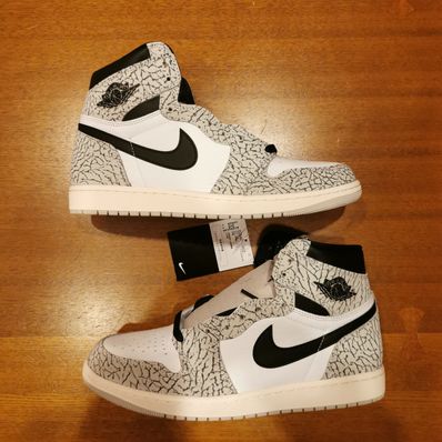 Nike Air Jordan 1 High OG "White Cement/Safari"