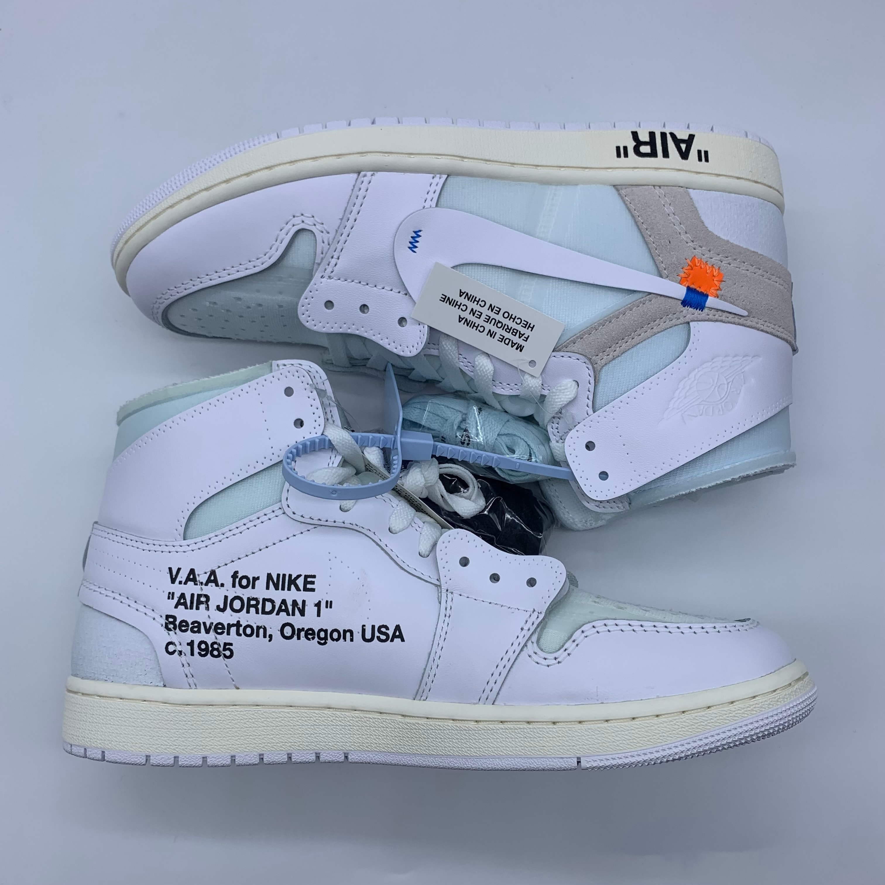 Virgil Abloh Archive (V.A.A.) × Nike Air Jordan 1 Retro High OG "Alaska"