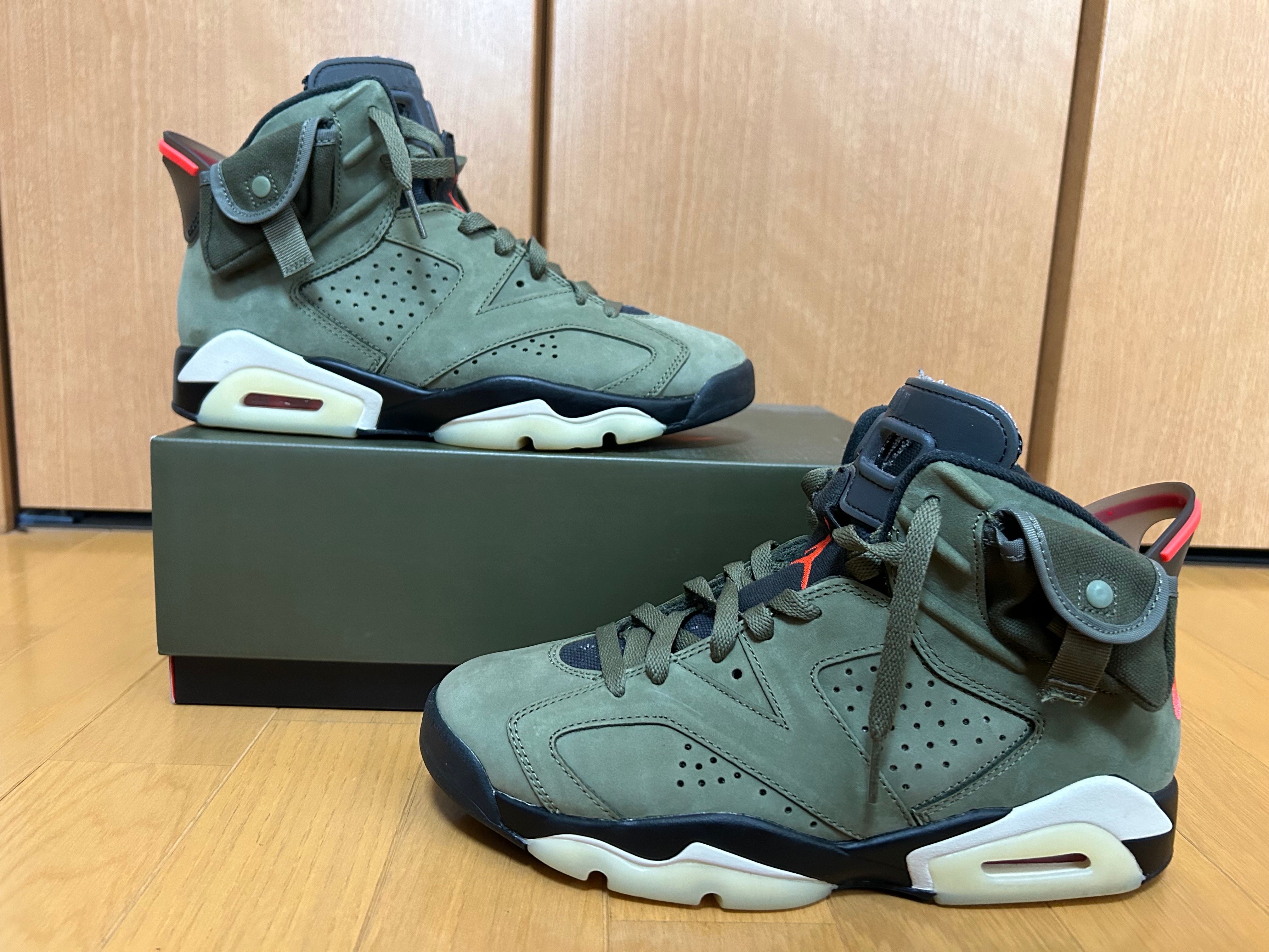 Travis Scott × Nike Air Jordan 6 Retro "Medium Olive"