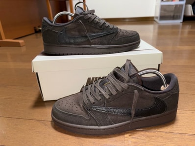 Travis Scott × Nike Air Jordan 1 Low OG SP "Velvet Brown and Dark Mocha"