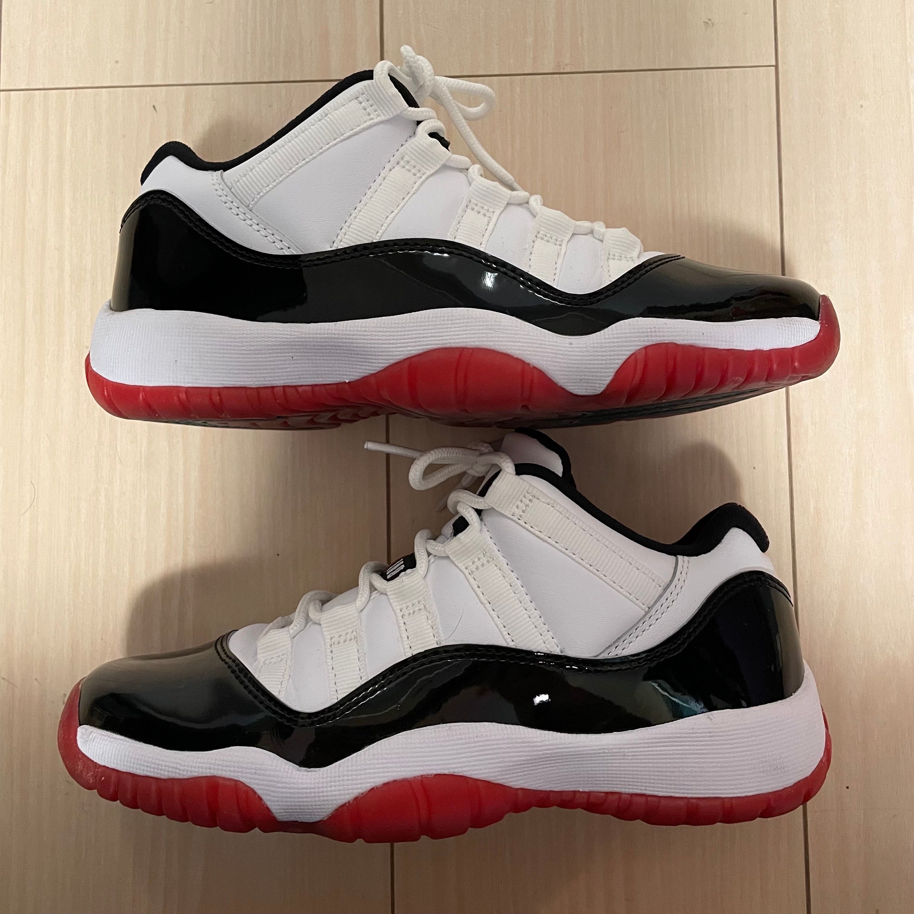 NIKE AIR JORDAN11 LOW GS "GYM RED"