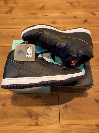 NBA × Nike SB Dunk High "Cleveland Cavaliers"