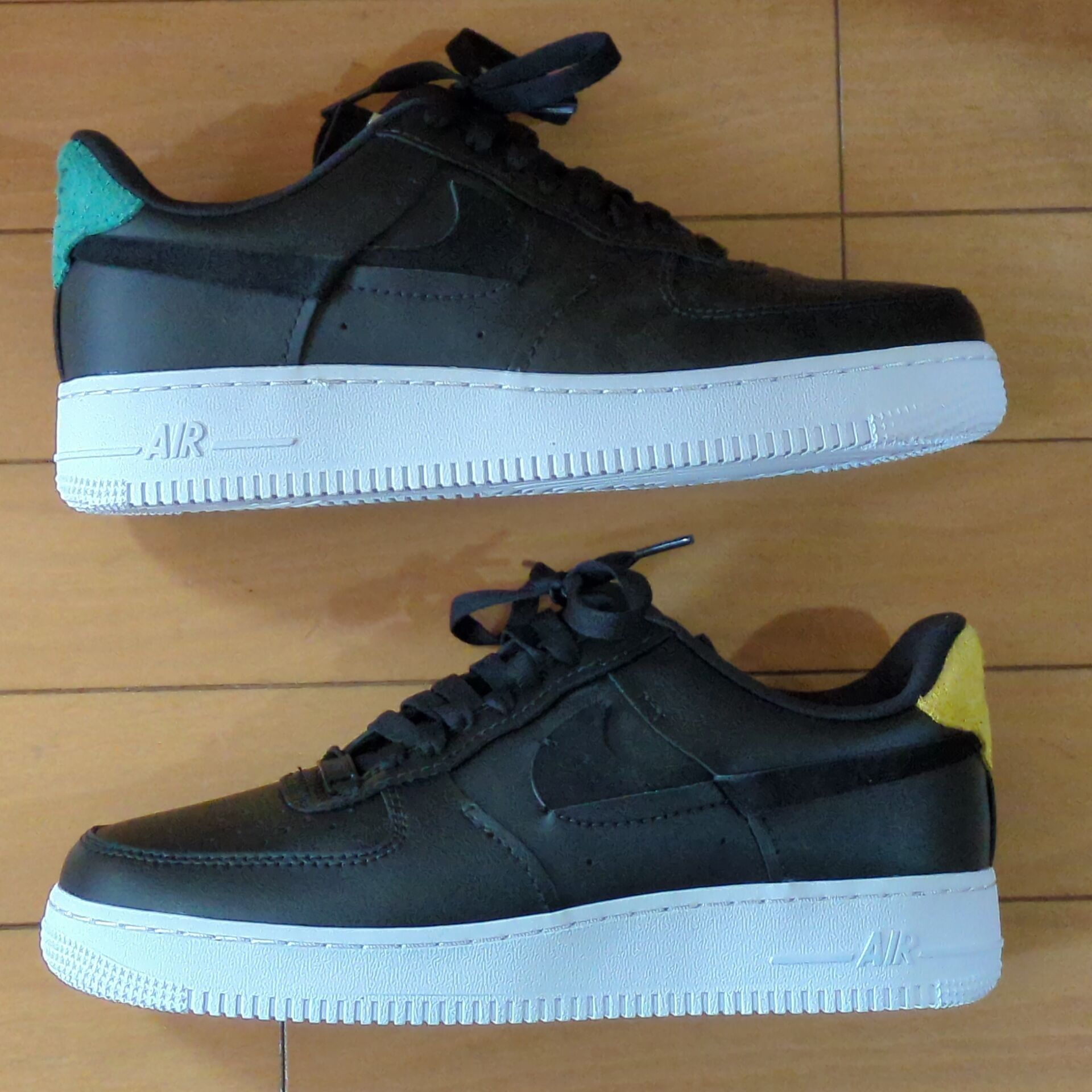 Nike Women's Air Force 1 Lux "Inside Out Black"