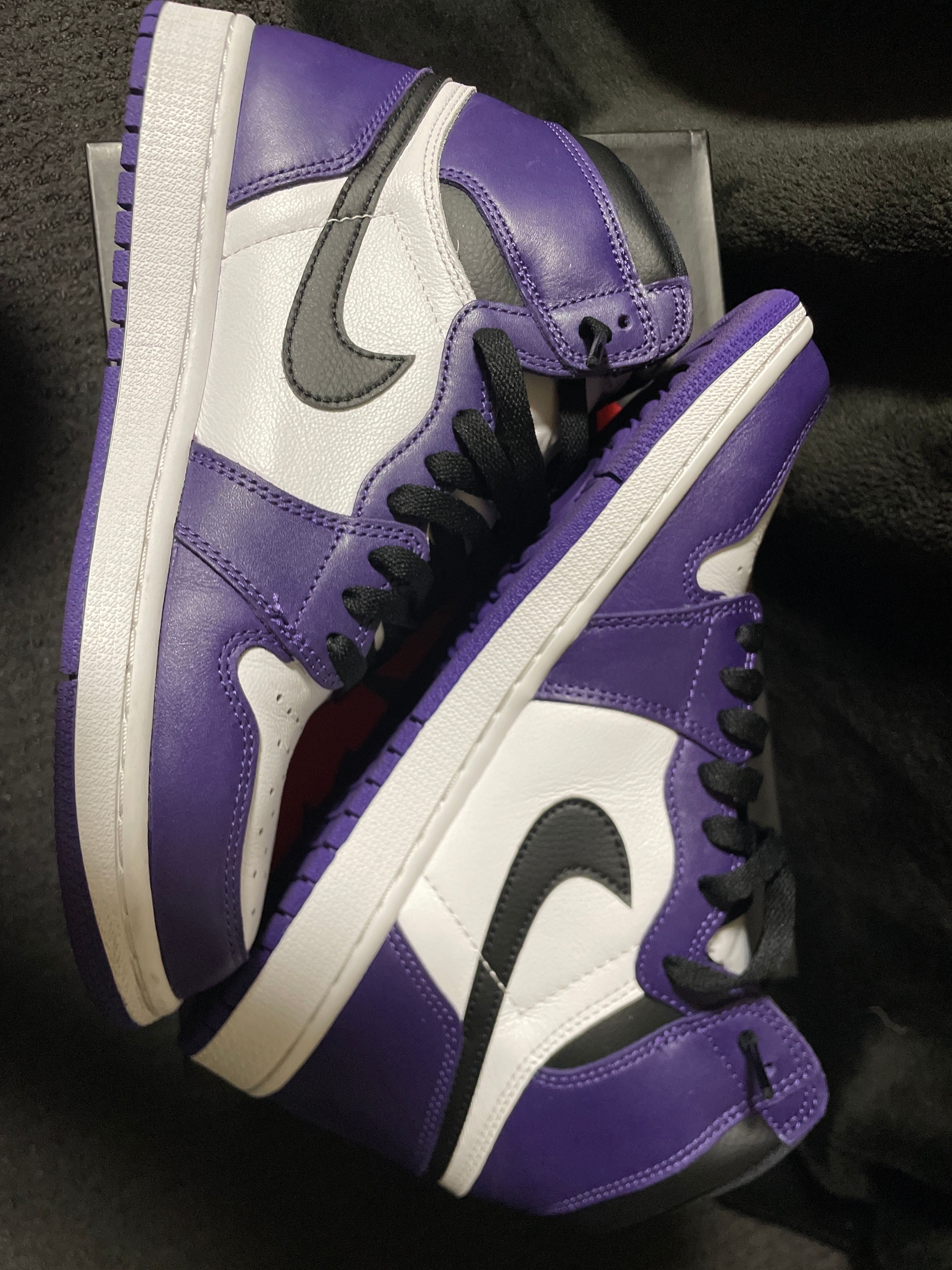 Nike Air Jordan 1 Retro High OG "Court Purple White/Black" (2020)   