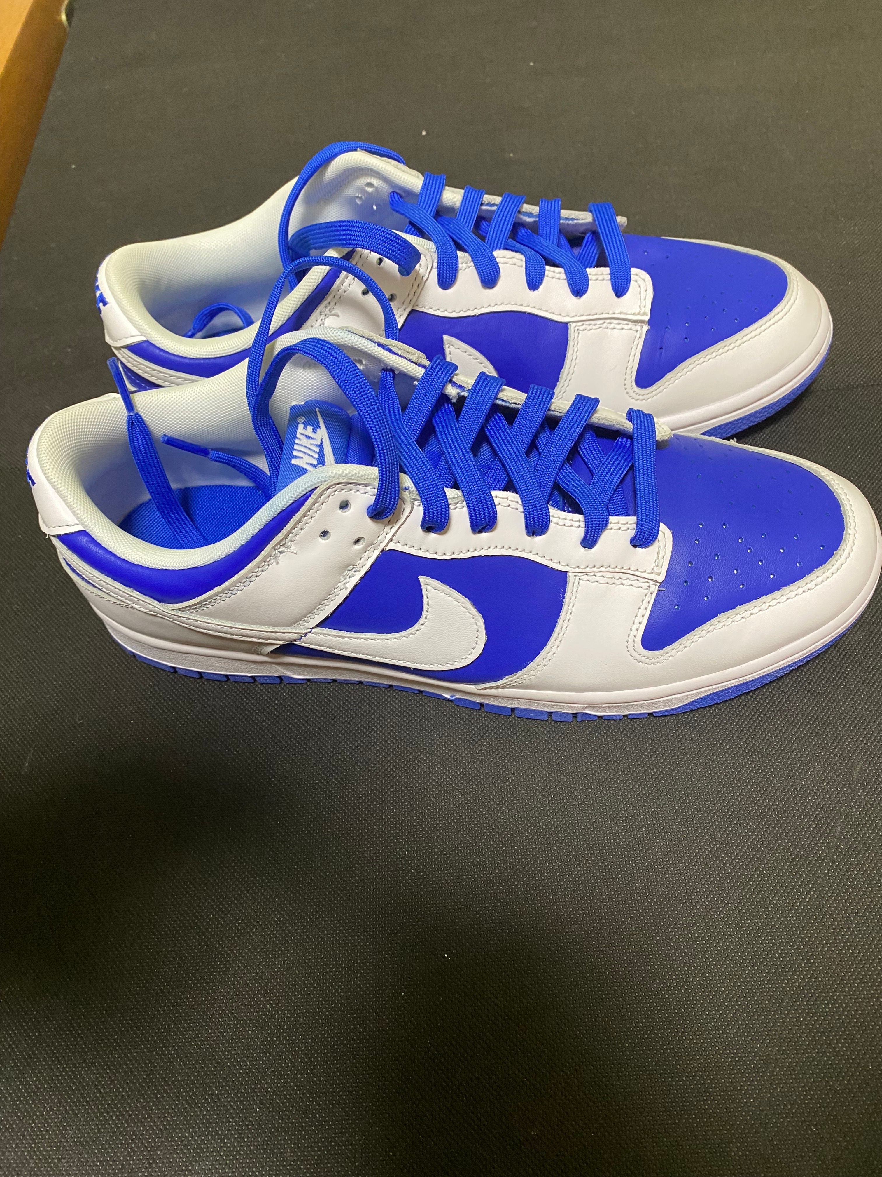 Nike Dunk Low Retro "Racer Blue and White"
