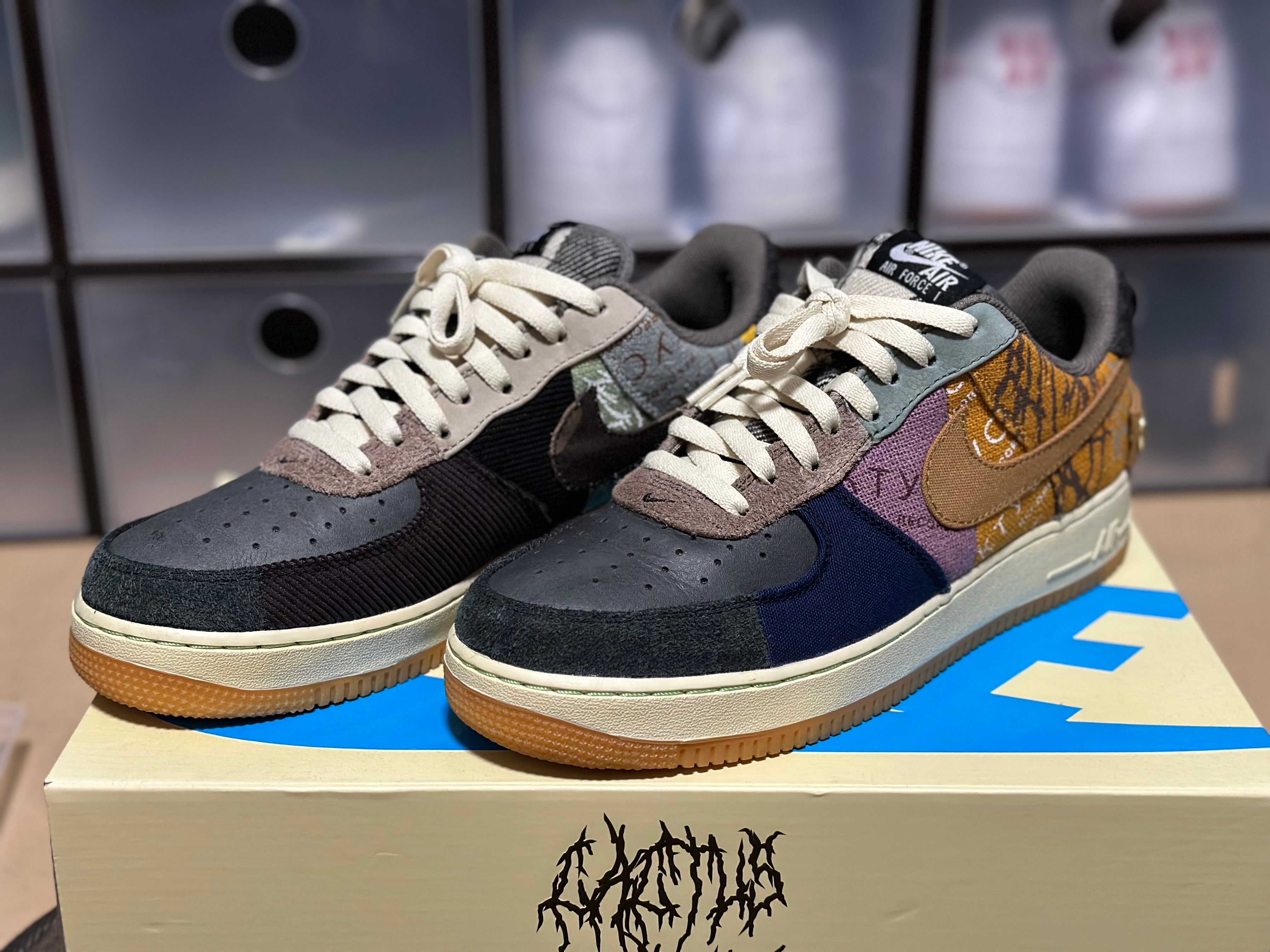 Travis Scott × Nike Air Force 1 Low Cactus Jack "Multi Color"