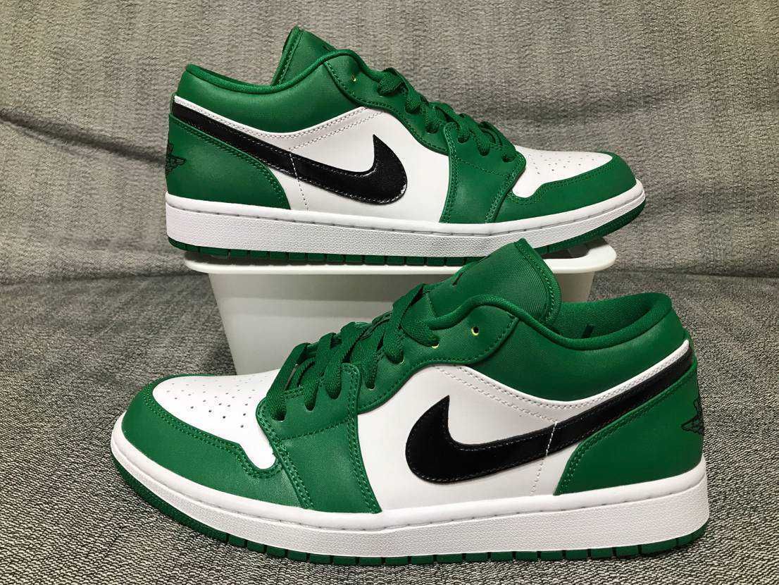 Nike Air Jordan 1 Low "Pine Green/White"