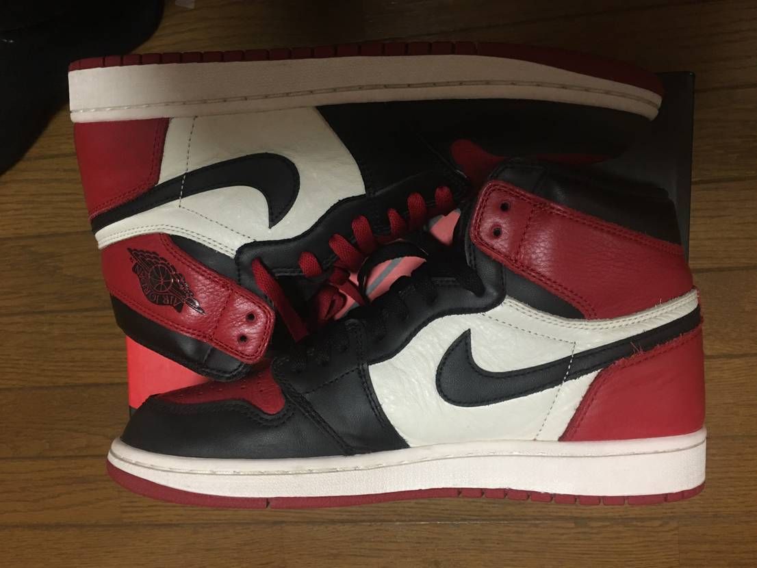 Nike Air Jordan 1 Retro High OG "Bred Toe"