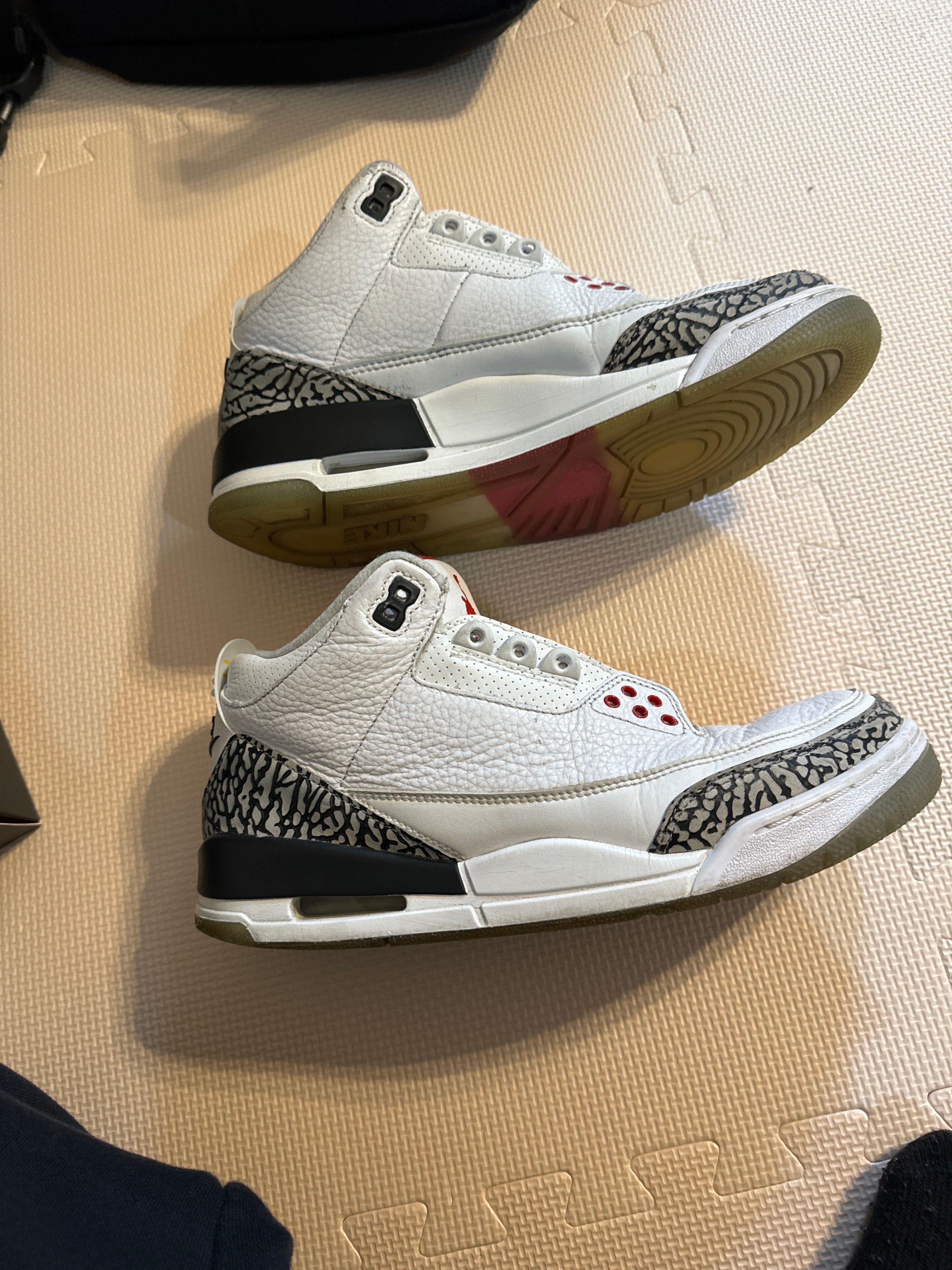 Nike Air Jordan 3 Retro "Free Throw Line White Cement"