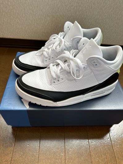 Fragment × Nike Air Jordan 3 "White/Black"