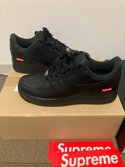 Supreme × Nike Air Force 1 Low "Black"
