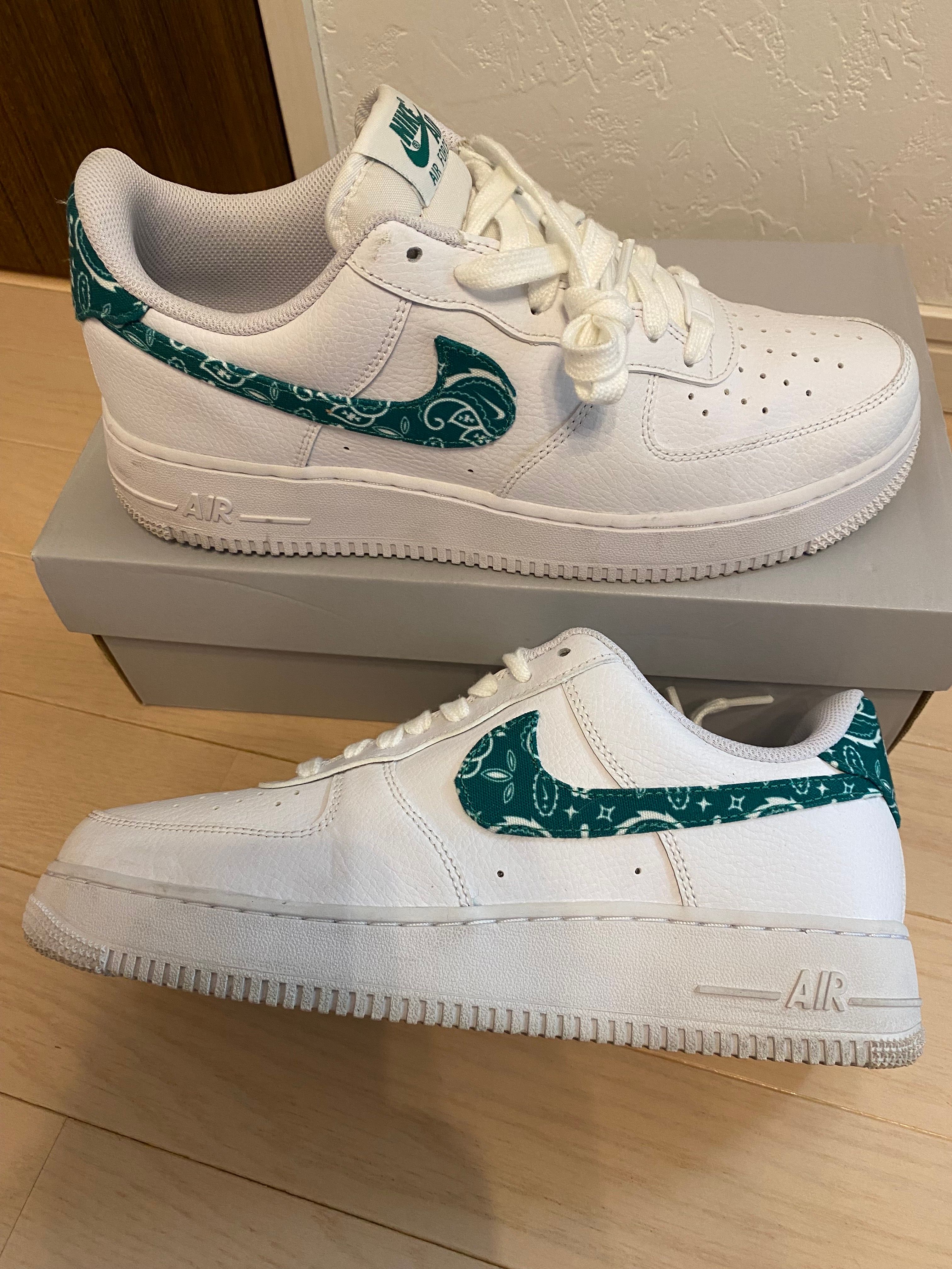 Nike Women's Air Force 1 Low '07 Essential "Green Paisley"
