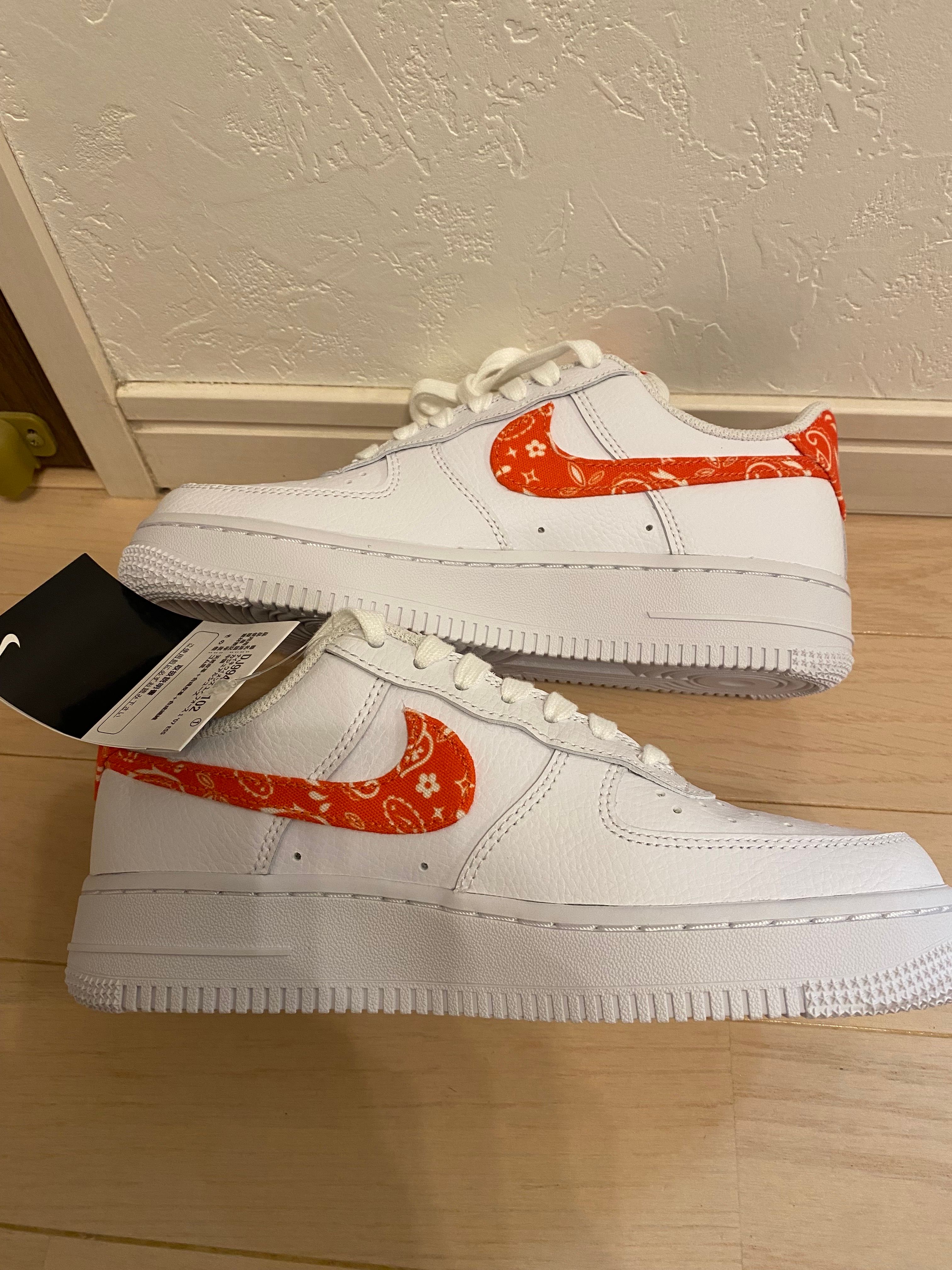 Nike Women's Air Force 1 Low '07 Essential "Orange Paisley"