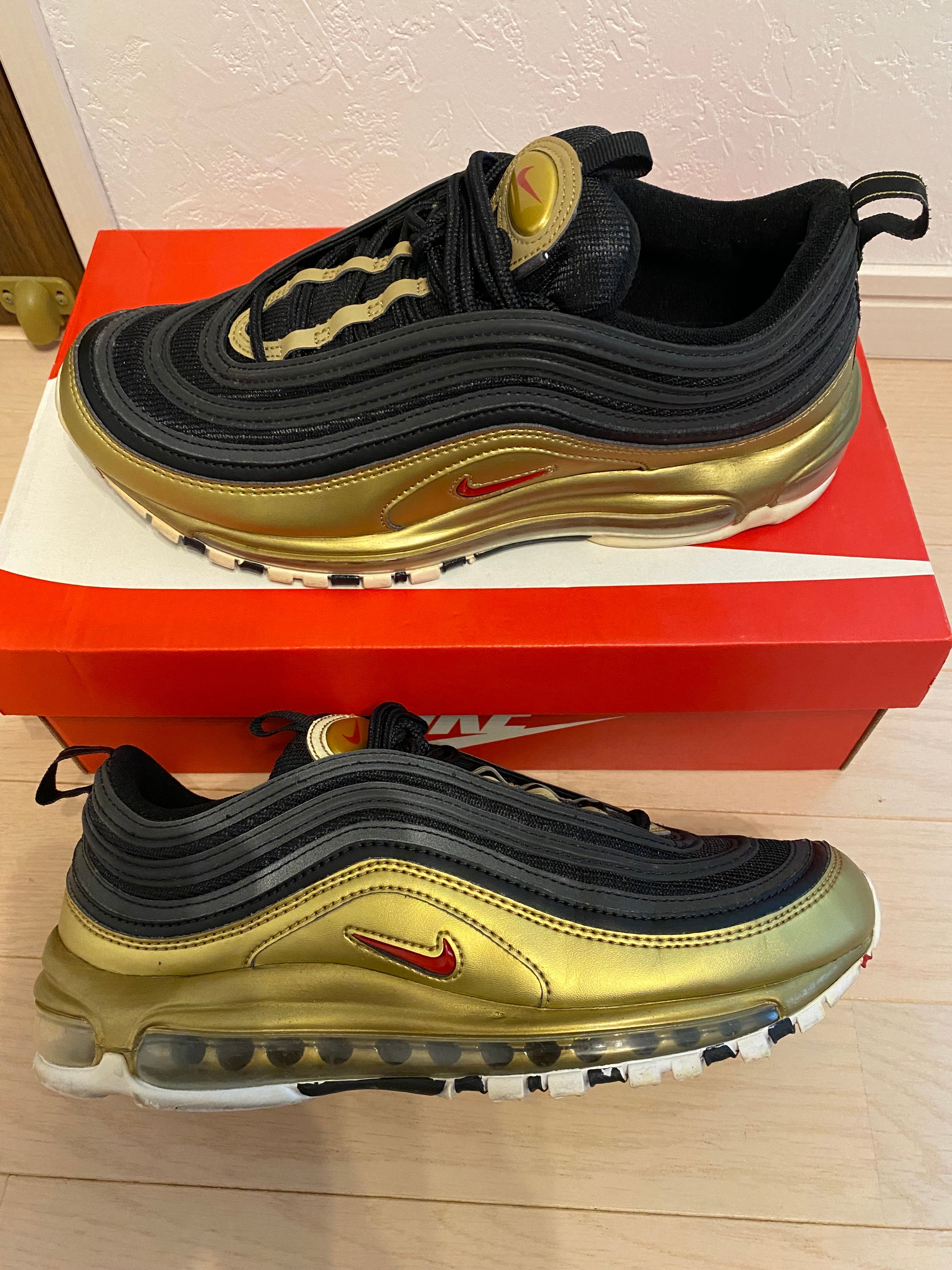 Nike Air Max 97 QS "black and metallic gold"
