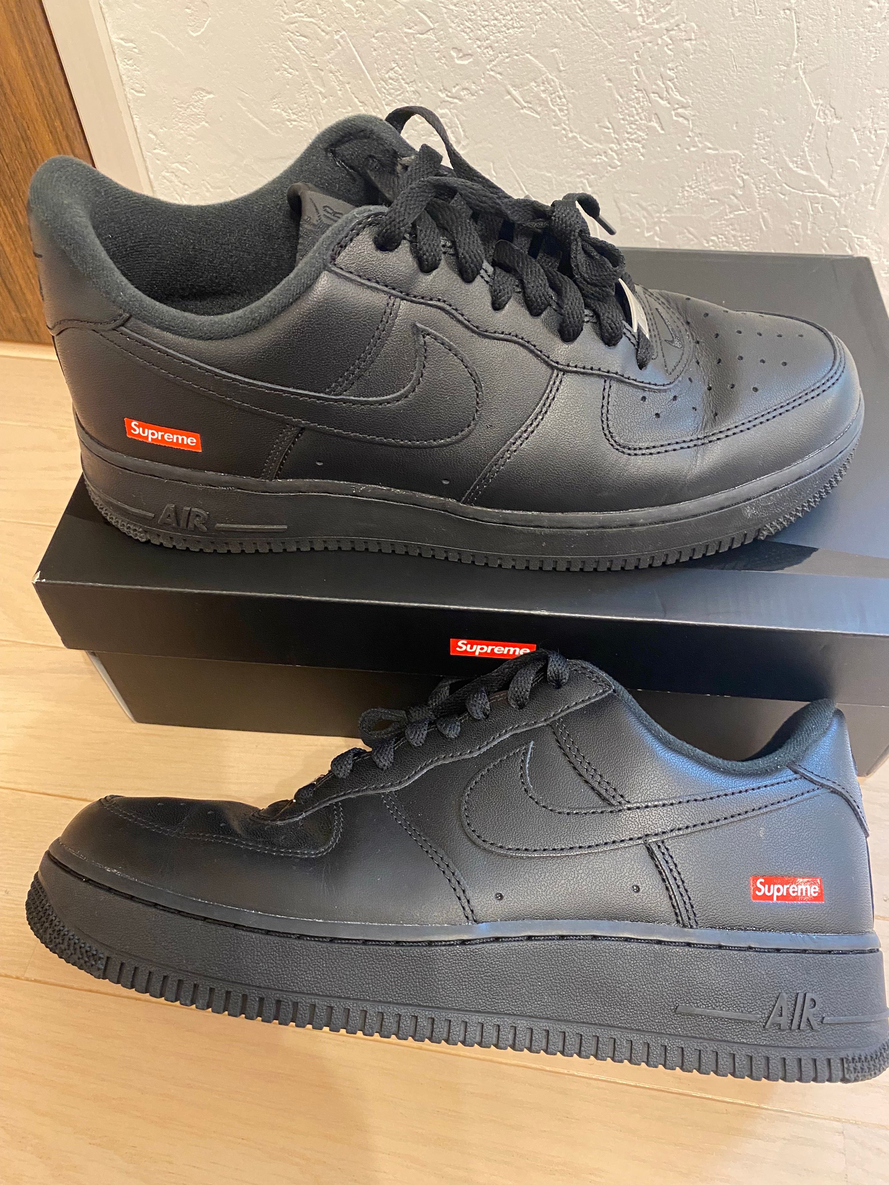 Supreme × Nike Air Force 1 Low "Black"