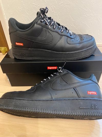 Supreme × Nike Air Force 1 Low "Black"