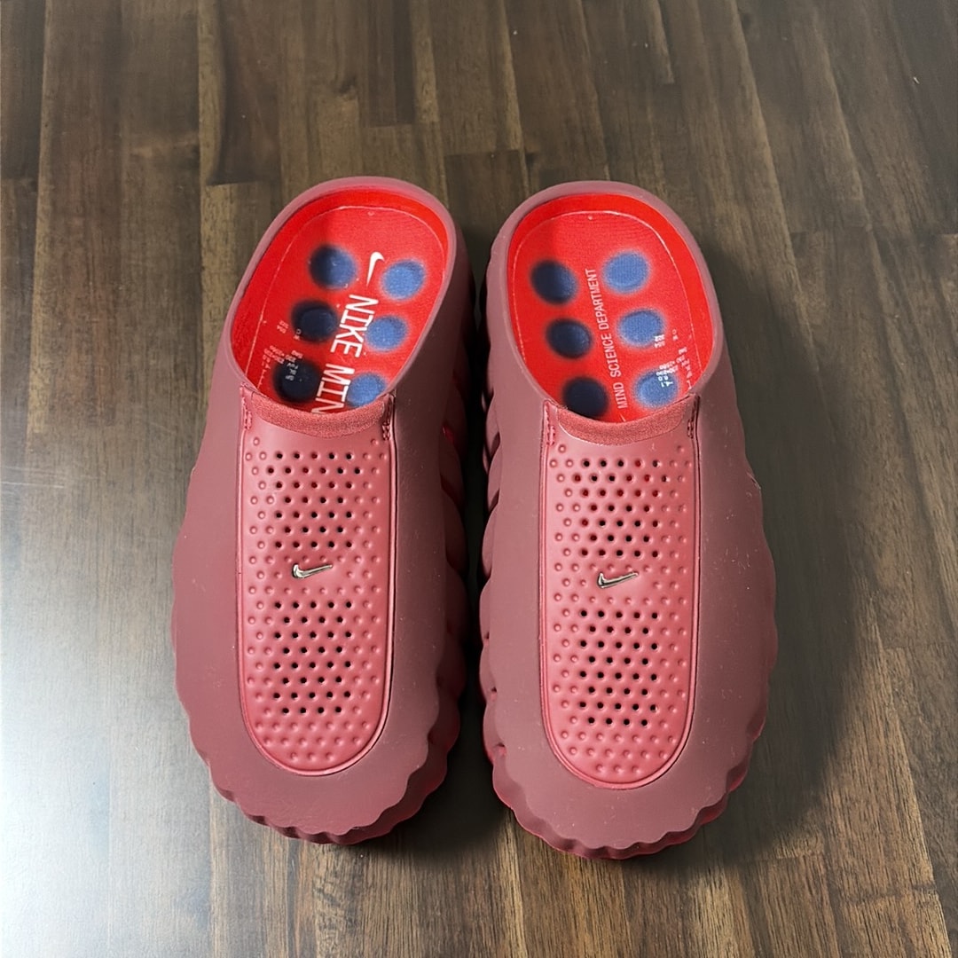 Nike Mind 001 Mules "Team Red"
