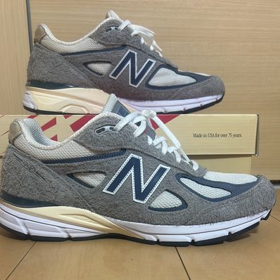 New Balance 990V4 "Gray/Slate Blue"