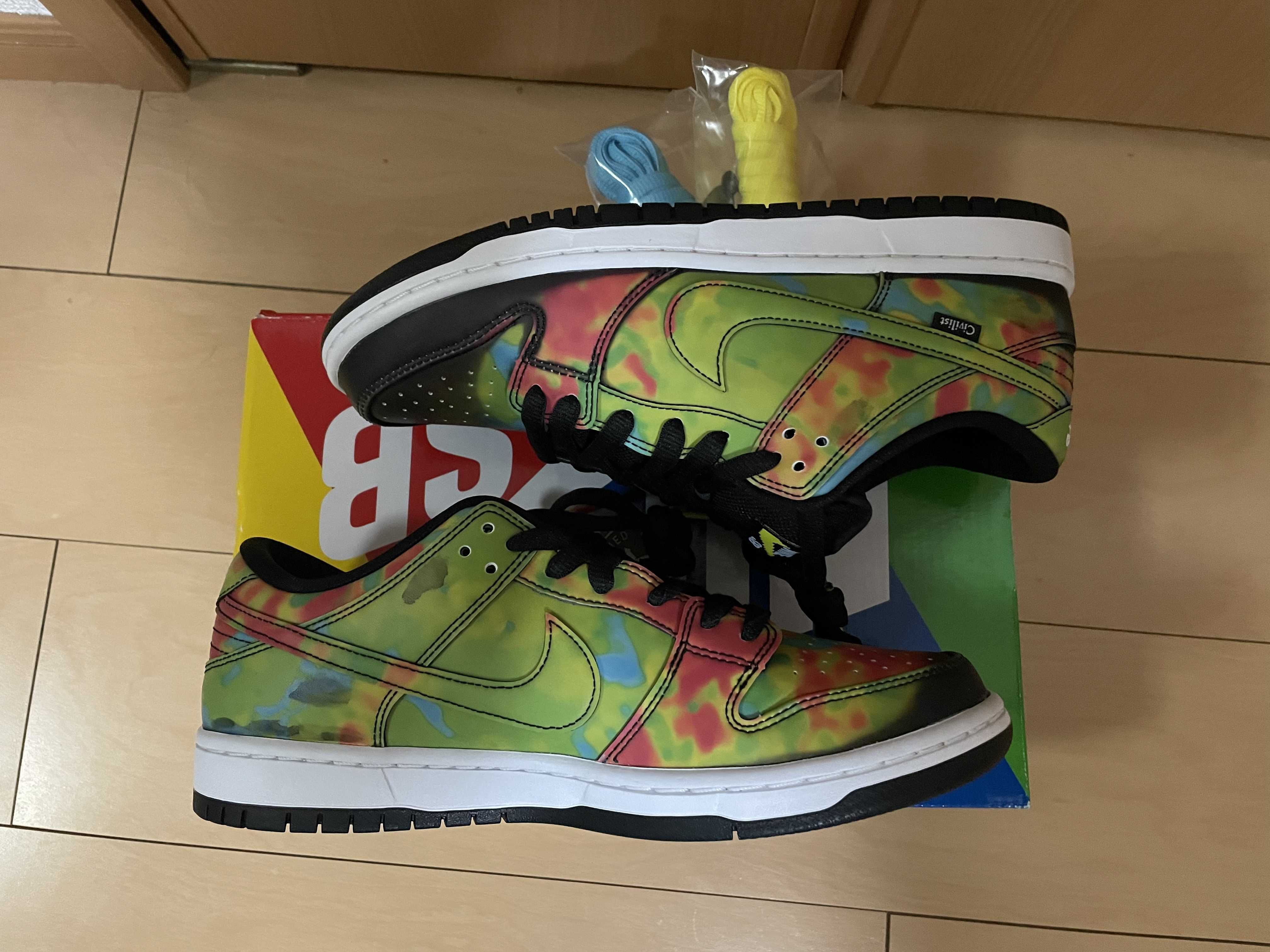 Civilist × Nike SB Dunk Low "Thermography"