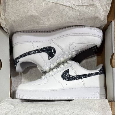 Nike Women's Air Force 1 Low '07 Essential "Black Paisley"