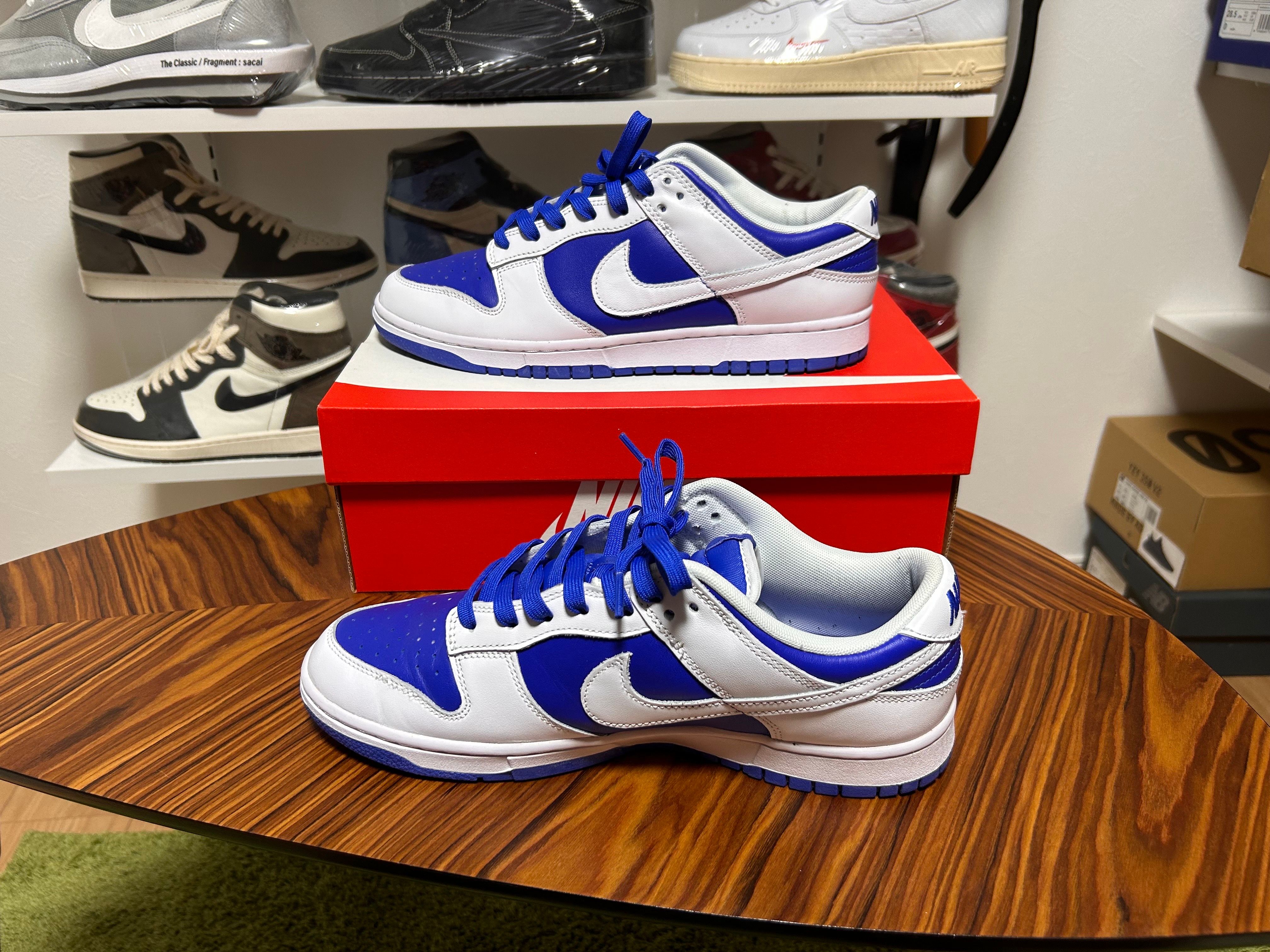 Nike Dunk Low Retro "Racer Blue and White"