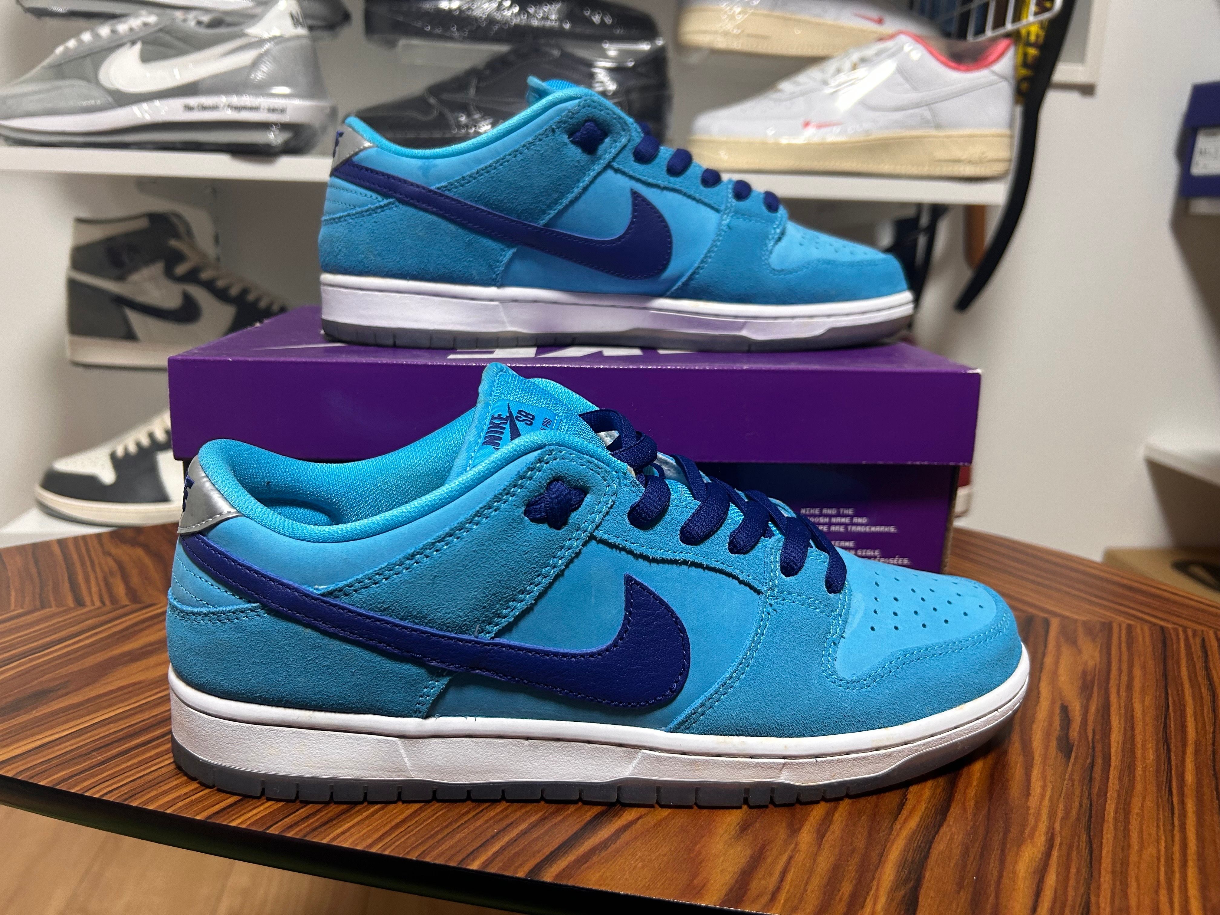 Nike SB Dunk Low Pro "Blue Fury/Deep Royal Blue"